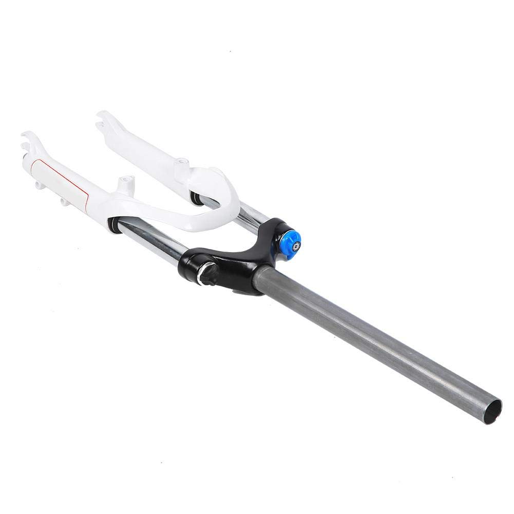 Keenso 20in Mountain Bike Front Fork - Oil Pressure Suspension Fork with Extended Head Tube for MTB & Folding Bikes | Perfect for Trail Riding, Commuting & Off-Road Cycling Accessories