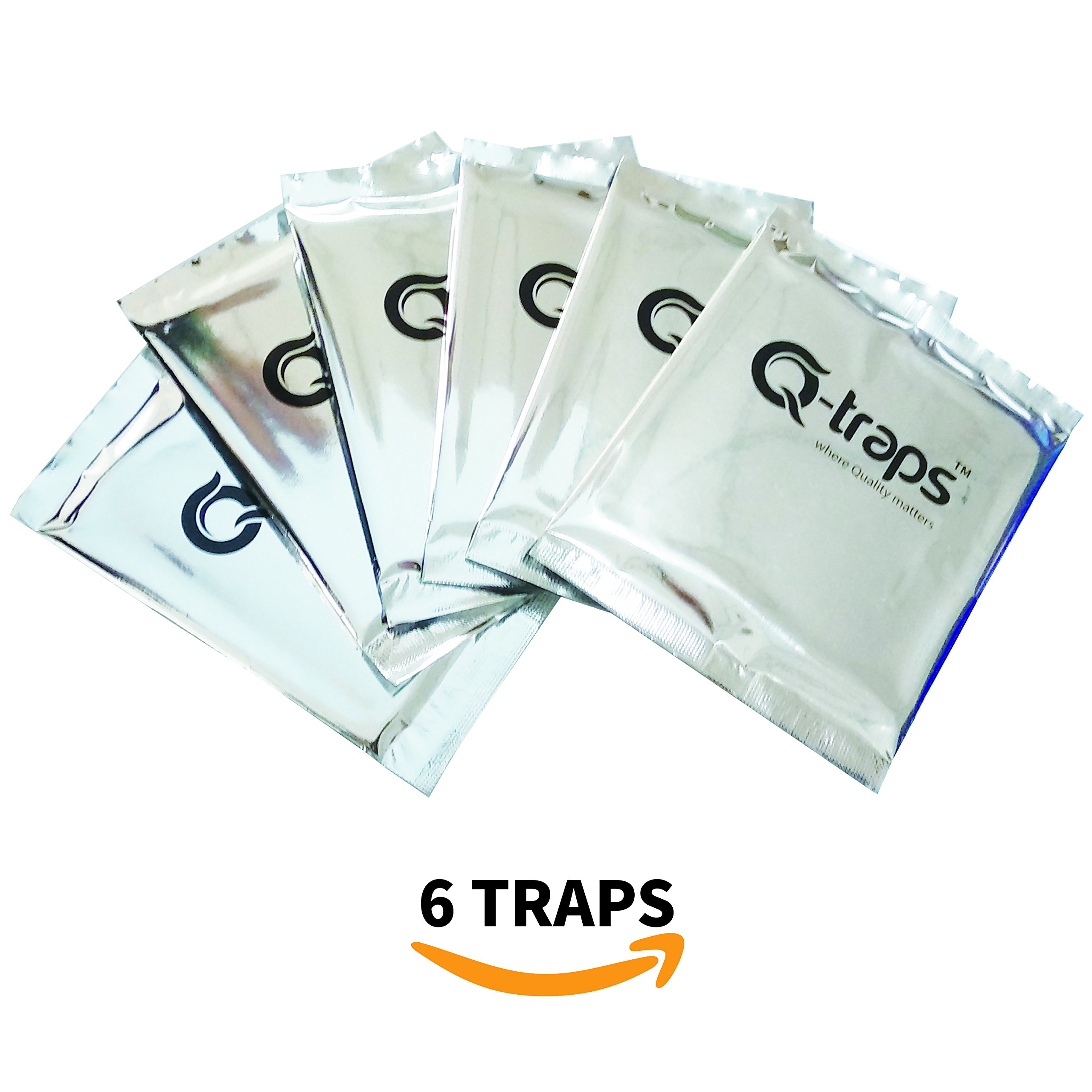Pantry Moth Traps - 6 Pack Safe & Non-Toxic Pheromone Traps for Indian Meal Moths, Kitchen & Food Storage Pest Control | Odorless, Insecticide-Free | Ideal for Pantries, Cupboards & Grain Storage Areas
