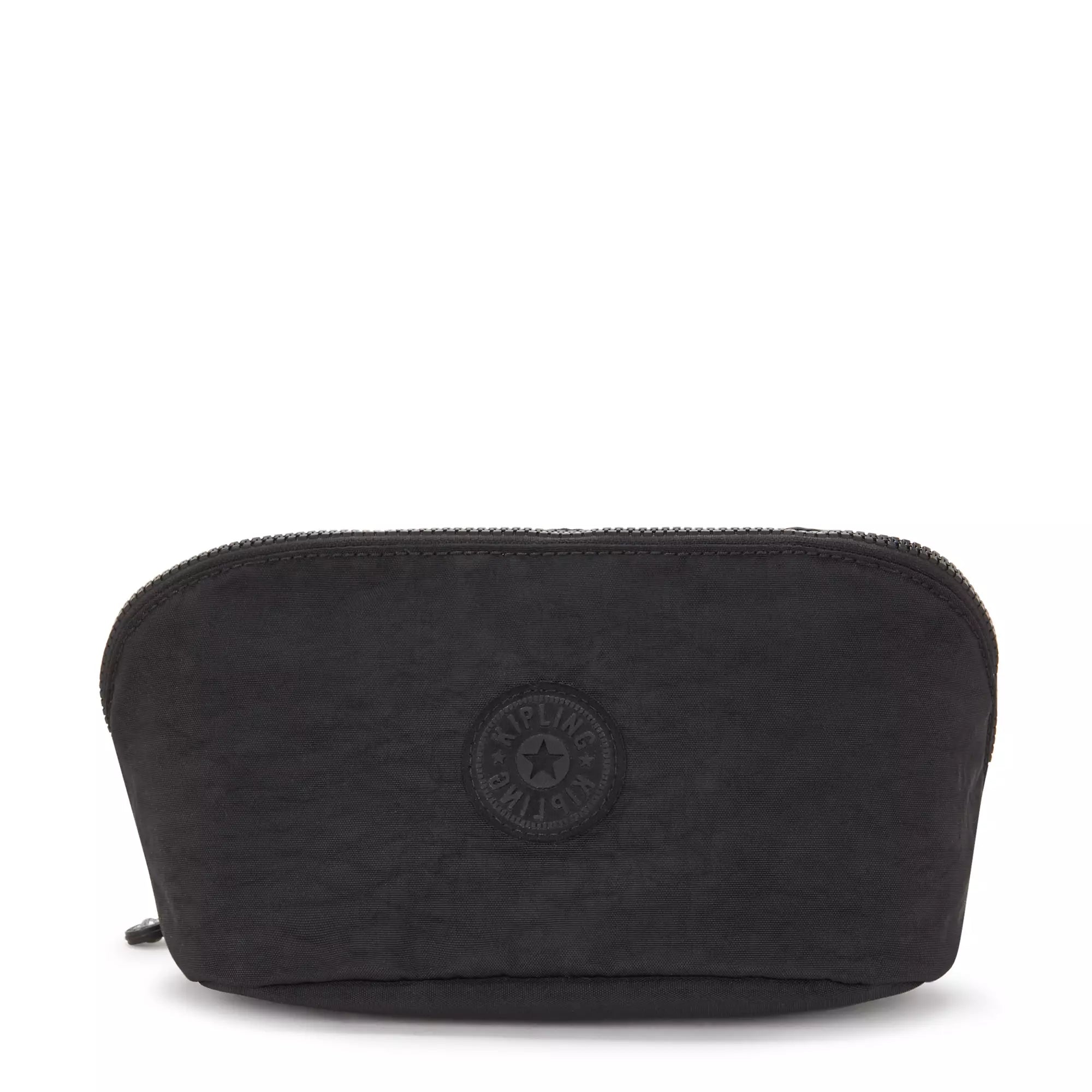 Kipling Mirko Medium Toiletry Bag - Water-Resistant Travel Cosmetic Organizer (Black Noir) - Perfect for Gym, Vacation & Weekend Getaways