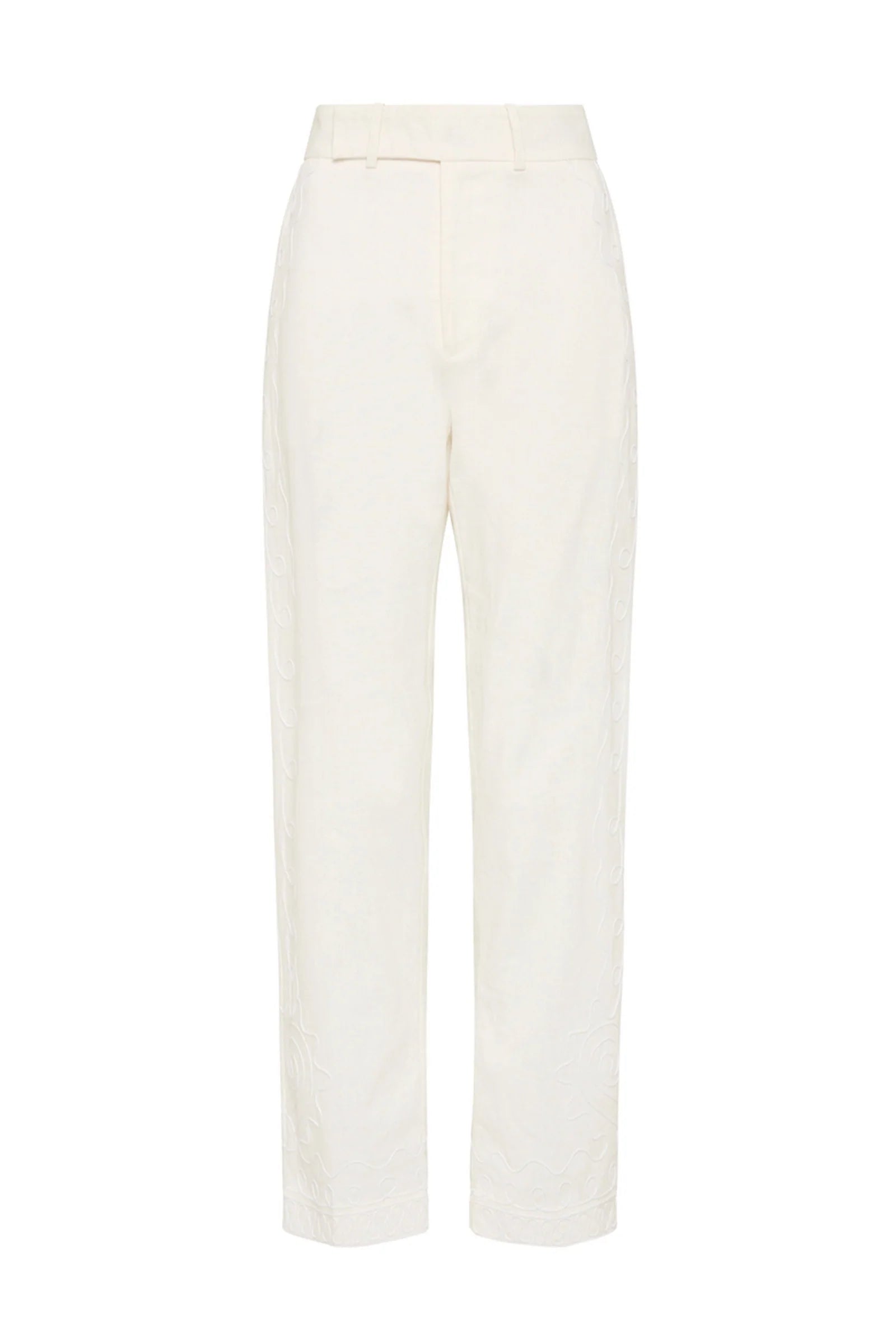 COBIE Women's Straight Leg Trousers - Comfortable Office Pants for Work & Business Casual Wear