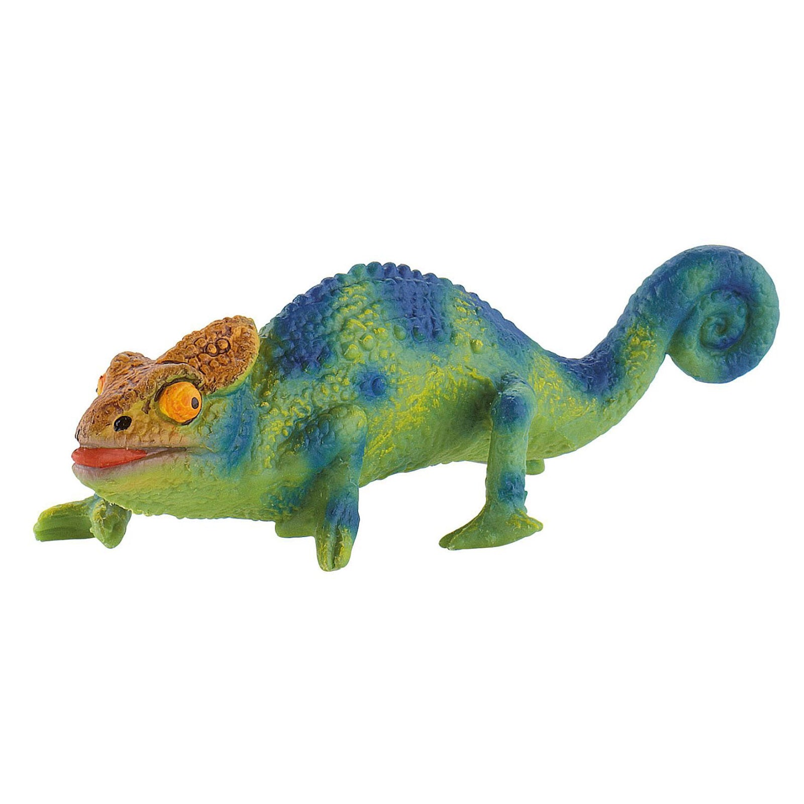 Bullyland Chameleon Animal Figure 68498 - Realistic Reptile Toy for Kids Collection & Educational Play | Perfect for Jungle-Themed Parties, School Projects & Nature Exploration