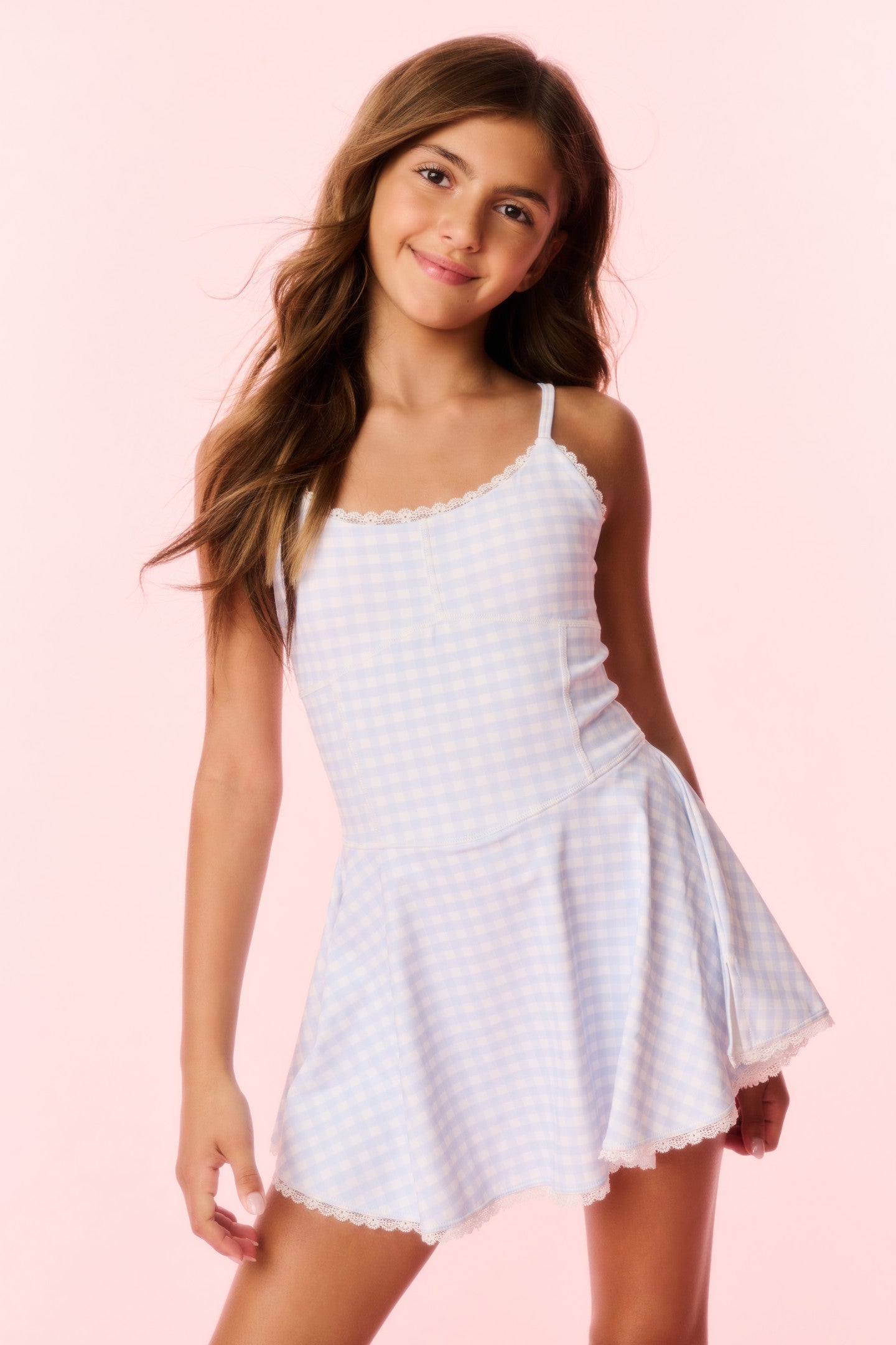 Girls Kishori Active Dress - Comfortable & Stylish Workout Outfit for Kids - Perfect for Yoga, Gym & Playtime