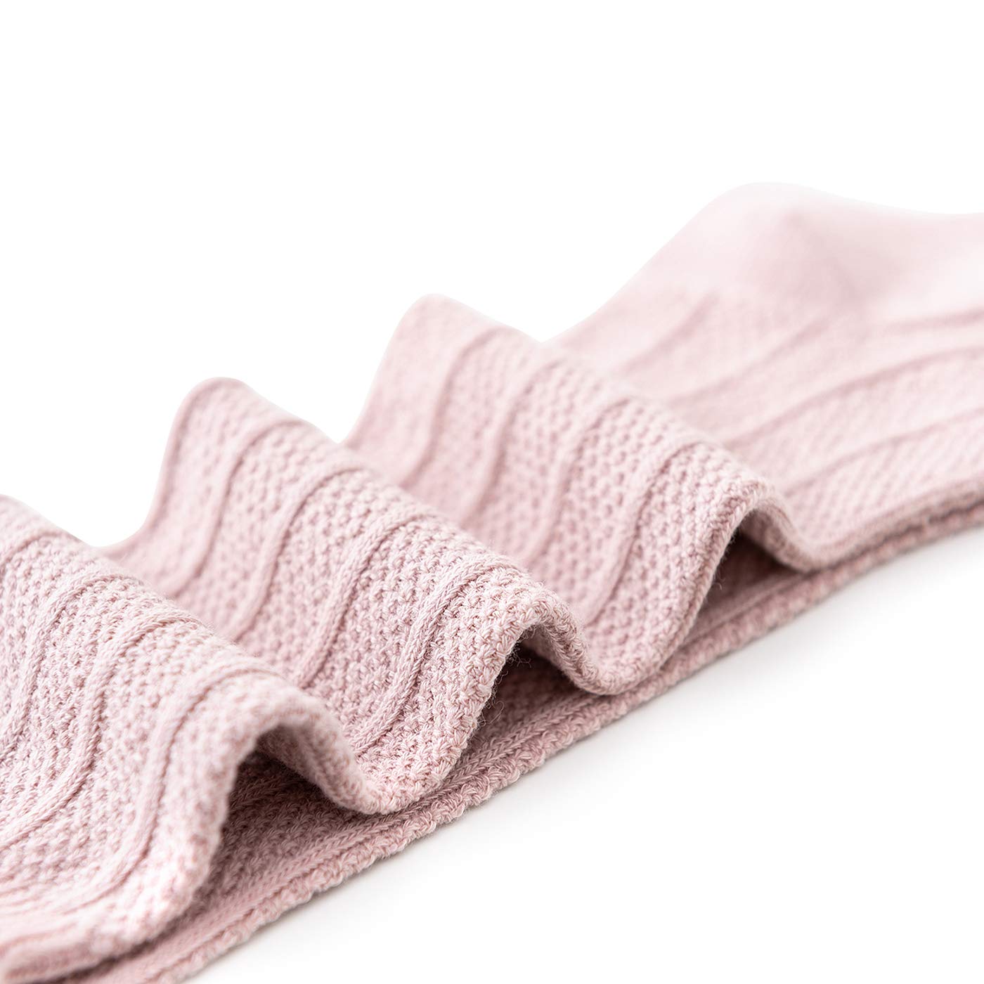 American Trends Baby Knee High Socks - Soft Cotton Tube Socks for Girls & Boys, Newborn to Toddler, Cute Ruffled Design - Perfect for Everyday Wear, Playtime & Special Occasions