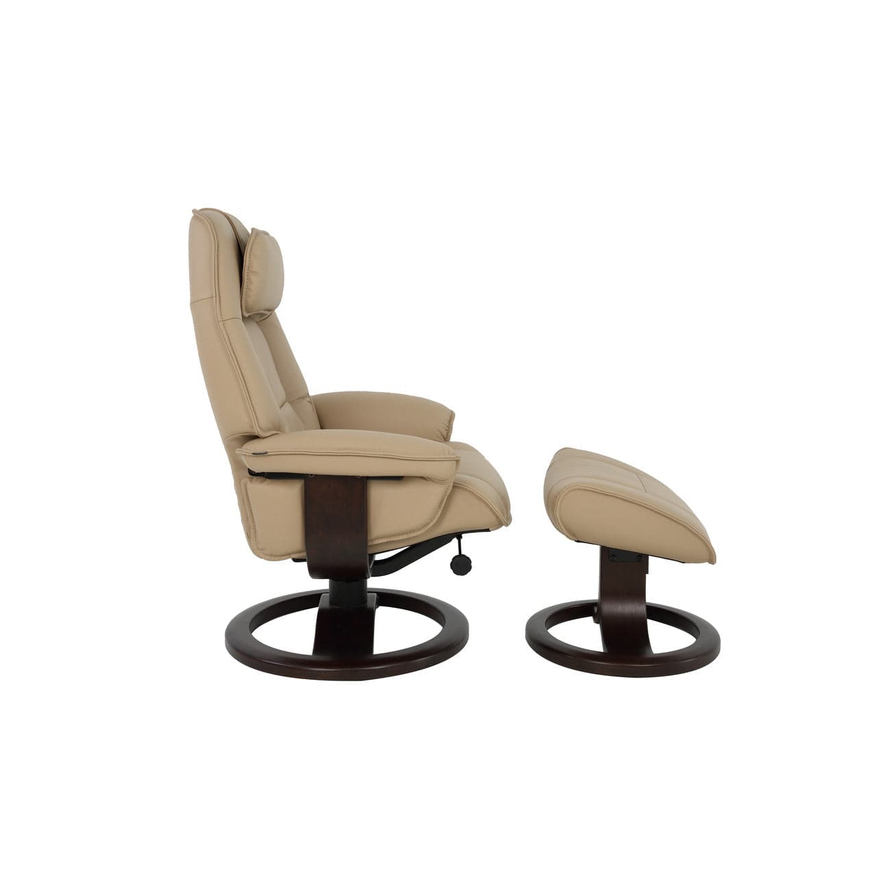 Admiral R Recliner Chair with Footrest - Plush Comfort for Living Room, Bedroom & Home Theater - Perfect for Relaxing, Lounging & Watching TV
