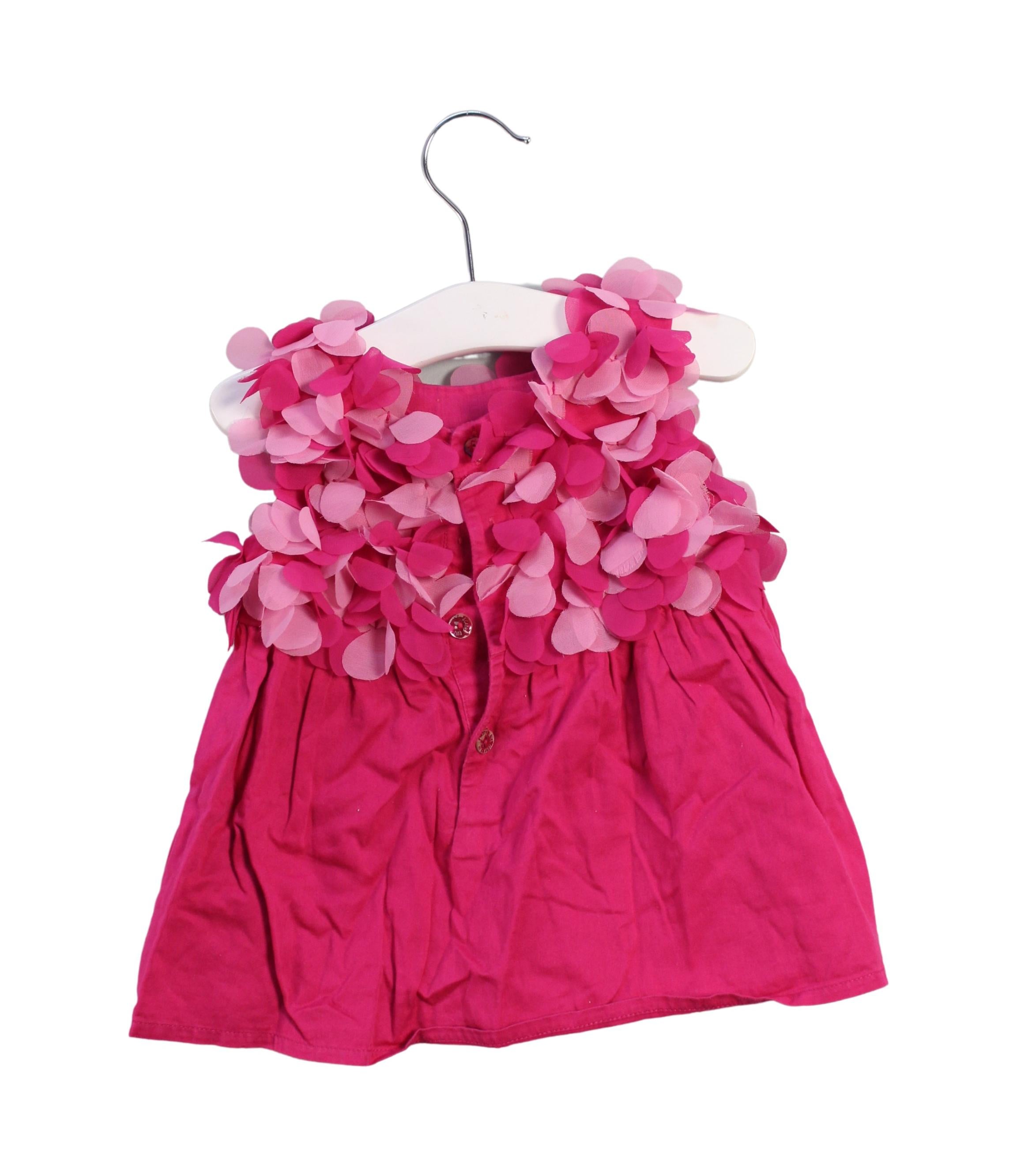 Agatha Ruiz De La Prada Women's Sleeveless Blouse - Floral Print Summer Top for Casual Wear & Beach Outings | Size 3-6 Months