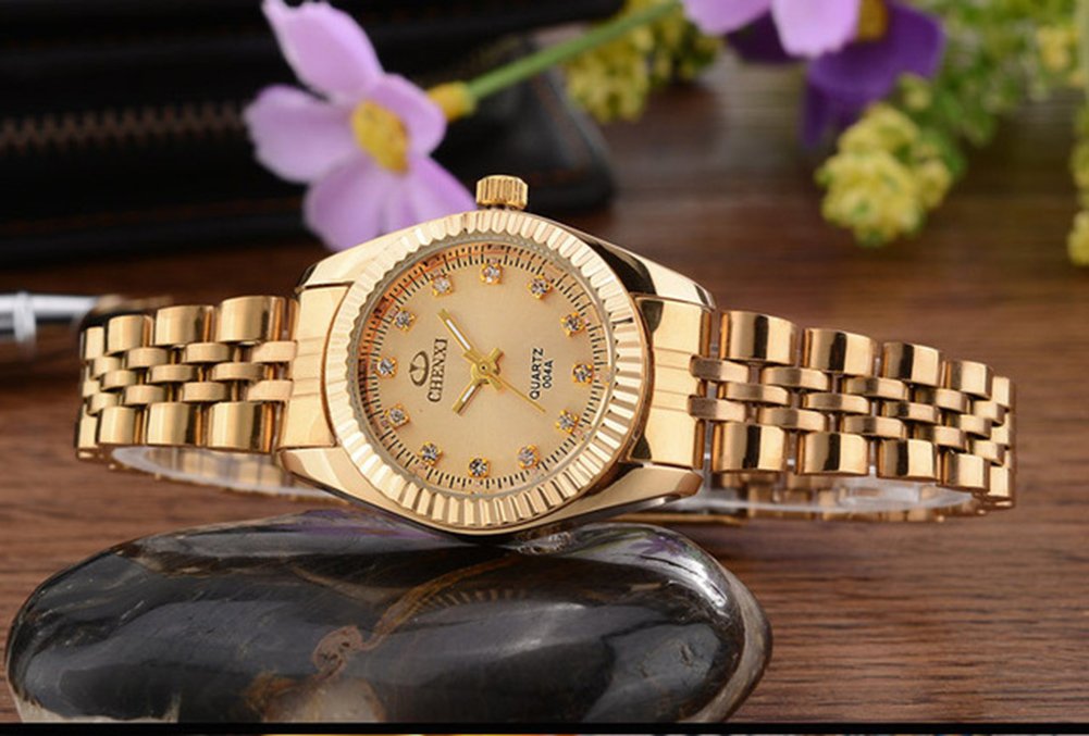 MASTOP Classic Luxury Women's Quartz Watch - Rhinestone Crystal Dress Watch with Stainless Steel Band, Waterproof Elegant Wristwatch for Women | Perfect Gift for Weddings, Parties, Business Meetings, Date Nights & Special Occasions | Office Wear, Evening Events & Formal Dinners