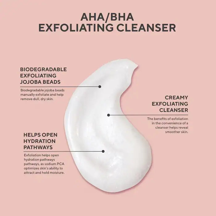 Murad AHA/BHA Facial Exfoliator - Gentle Chemical Peel for Smooth, Glowing Skin | Perfect for Daily Skincare & Acne Treatment