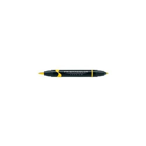 Prismacolor Premier Double-Ended Brush Tip Markers - Spanish Orange 123 (1773151) | Premium Art Markers for Drawing, Coloring & Illustration | Perfect for Artists, Students & Craft Projects