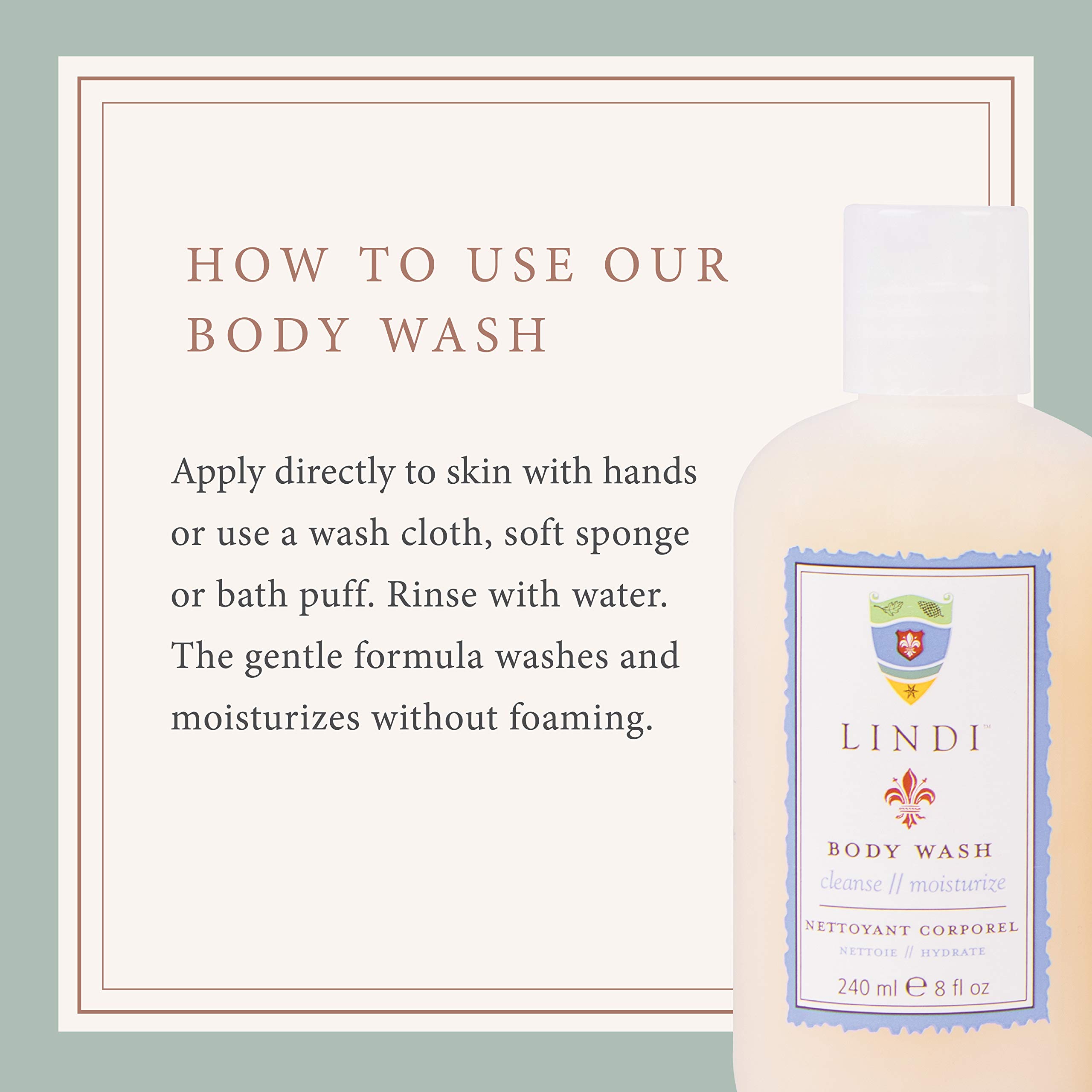 LINDI SKIN Soothing Body Treatment Trio - Dermatologist-Tested Body Wash, Lotion & Cooling Pads for Radiation Burn Relief | Allergy-Friendly Skincare Set for Sensitive Skin | Perfect for Post-Treatment Care & Daily Moisturizing