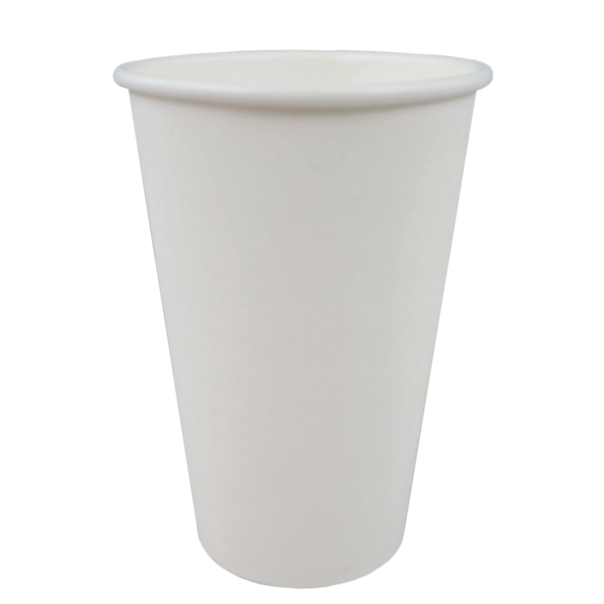 Abena Disposable Paper Coffee Cups 8oz 12oz 16oz - 1000 Pack Bulk Hot & Cold Drink Cups for Coffee Tea Party Office Restaurant Use