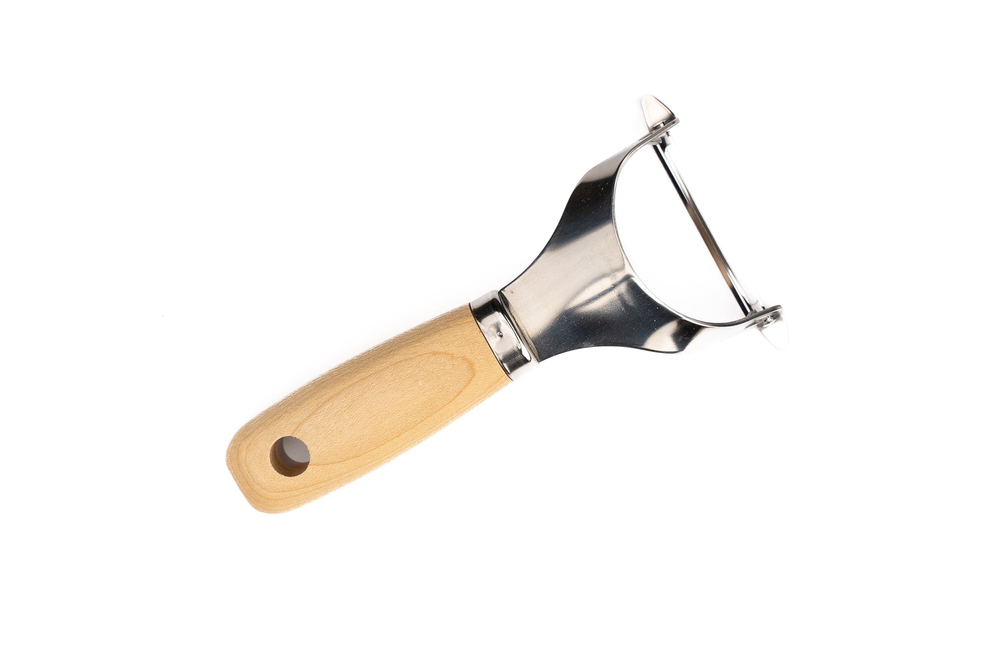 Premium Wooden Handle Peeler for Salmon - Ergonomic Kitchen Tool for Easy Fish Filleting, Slicing & Peeling - Perfect for Home Chefs & Professional Kitchens