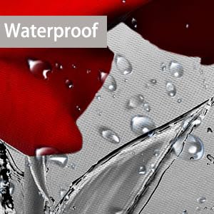 Romantic Red Rose Shower Curtain with Floral Blossom Design - Water Reflection Pattern Fabric Bath Curtain in Black & Red - Machine Washable 69x75 Inches for Bathroom Decor & Spa-Like Experience