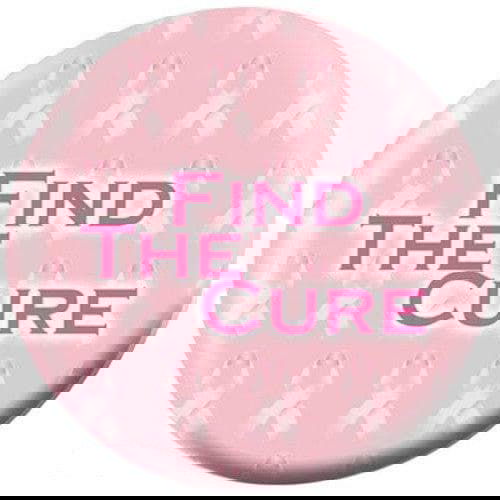 OnTheBallBowling Pink Breast Cancer Awareness Bowling Ball - 15lb Professional Weight with Custom Grip - Perfect for Charity Events, Fundraisers & League Play