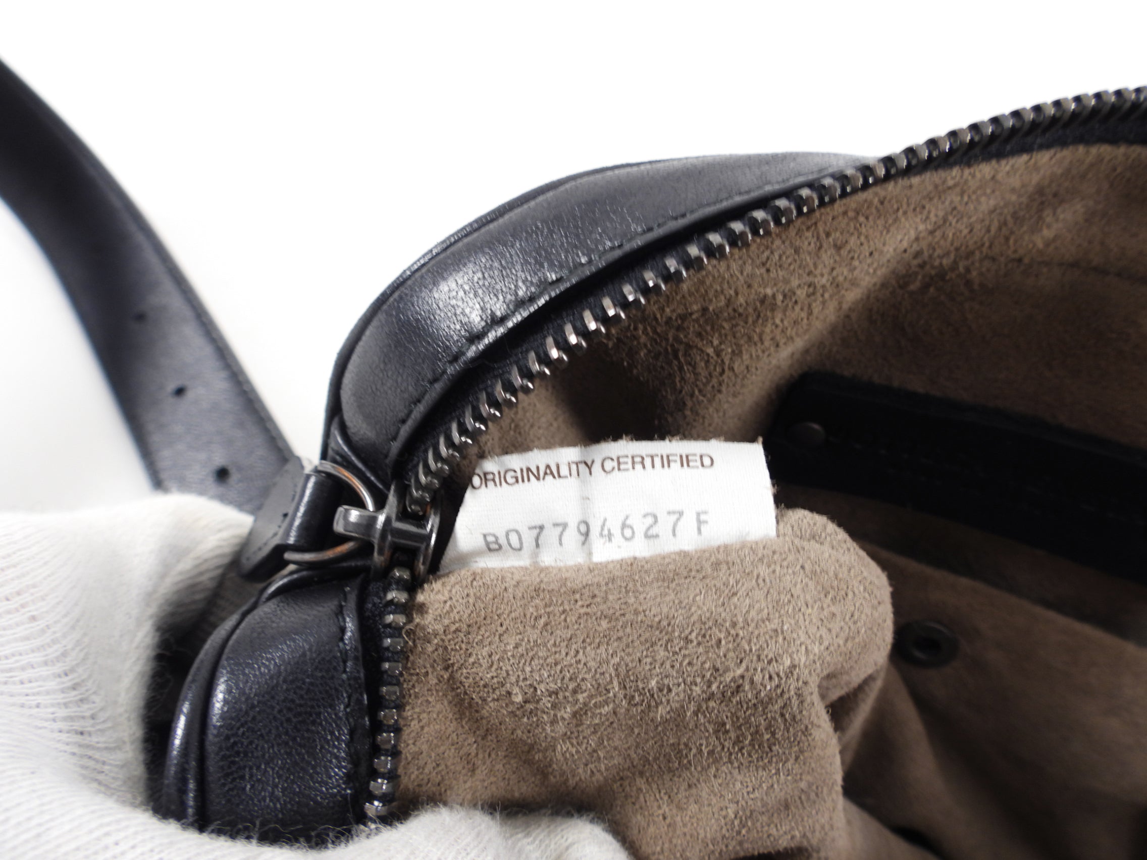 Bottega Veneta Intrecciato Leather Black Belt Bag for Women | Luxury Crossbody Shoulder Bag | Perfect for Work, Travel & Evening Events