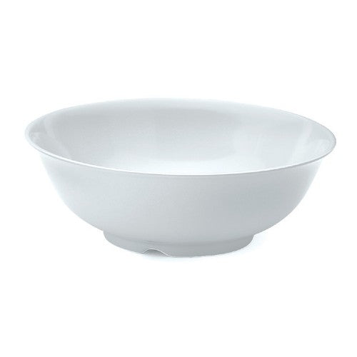 SPM812W Supermel Bowl - 51.2 oz (1.5L) Durable Plastic Mixing Bowl Set, Case of 12 - Perfect for Commercial Kitchens, Restaurants & Bulk Food Prep