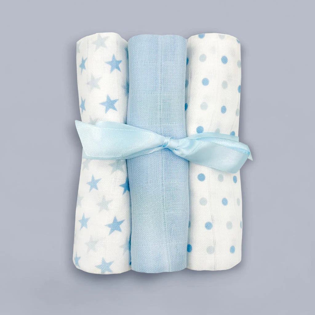 Personalized Baby Boy Gift Set - Newborn Baby Shower Present, Christening or Birthday Gift - Includes Blanket, Bodysuit & Hat - SKU: LBG1064 - Perfect for First Photos, Hospital Visits & Special Occasions