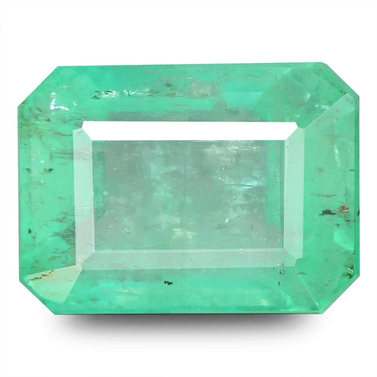 AYUSH GEMS 12.25 Ratti (11.00 Carat) Natural Emerald Gemstone - Unheated, Lab Certified Loose Panna Stone for Jewelry Making, Engagement Rings & Healing Crystals
