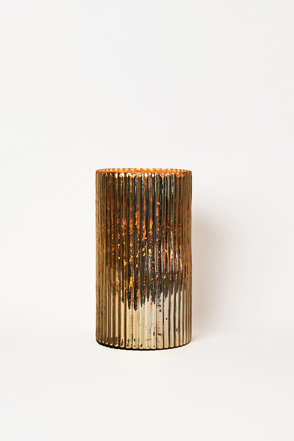 Elegant Gold Pillar Candles for Weddings, Parties & Home Decor - Set of 6 Long-Lasting Scented Candles