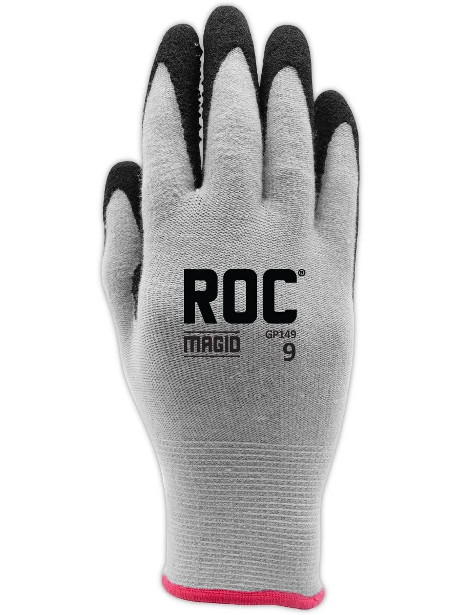 **Heat Resistant Work Gloves - Nitrile Coated, Palm-Dotted, Size 10/XL, 72-Pack, Reusable & Silicone-Free (GP149) - Ideal for Welding, Construction & High-Temperature Tasks**