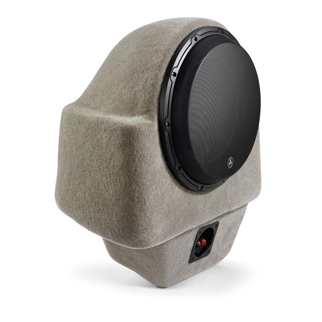JL Audio SB GM HUMRH2/12W6v3/DG Stealthbox Subwoofer Enclosure for 2003-2007 Hummer H2 with Ebony Interior - 12W6v3 600W Power - Perfect for Car Audio Upgrades & Bass Enhancement