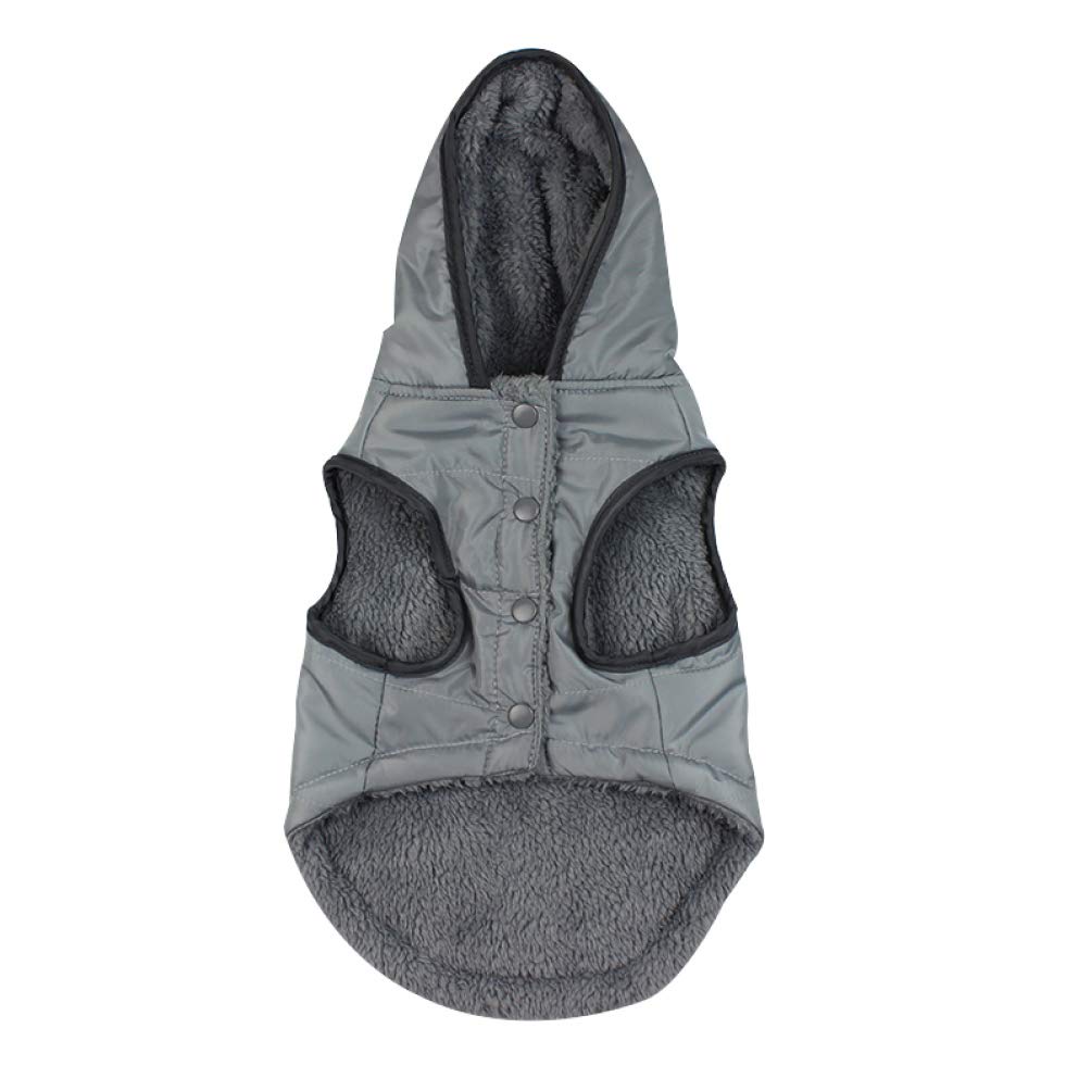 SENERY Thick Winter Dog Jacket - Super Warm Waterproof Down Coat with Hood for Small Dogs - Perfect for Cold Weather Walks & Outdoor Adventures