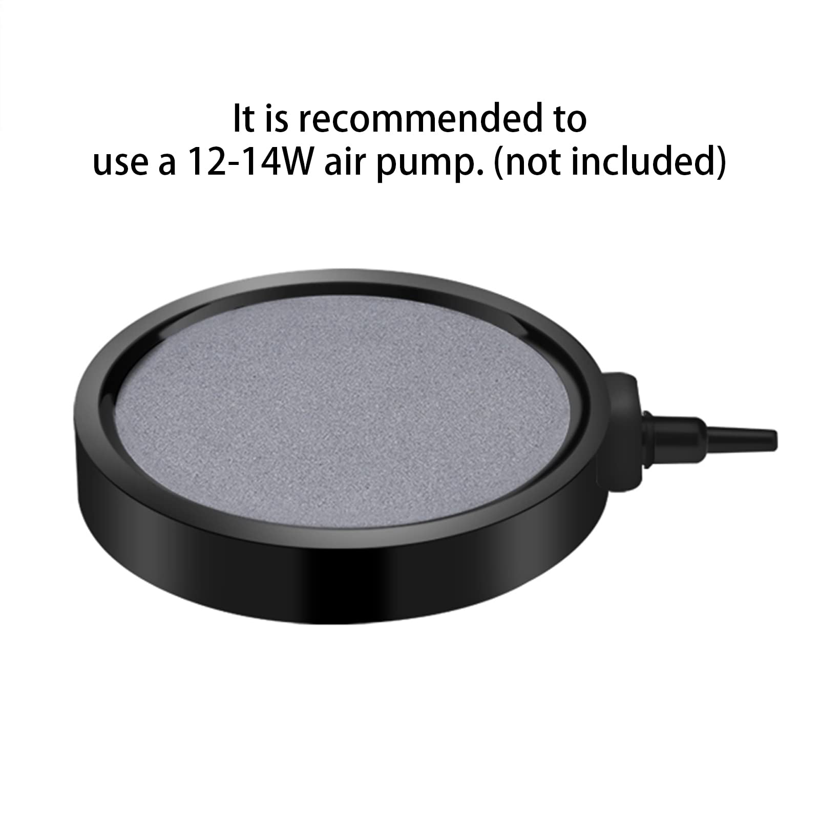 Fydun 10CM Air Stone Disc Bubbler - Premium Aquarium Air Pump for Fish Tank, Koi Pond & Hydroponics - Oxygenation & Decoration for Healthy Fish & Plants | Perfect for Home Aquariums, Outdoor Ponds & Hydroponic Systems