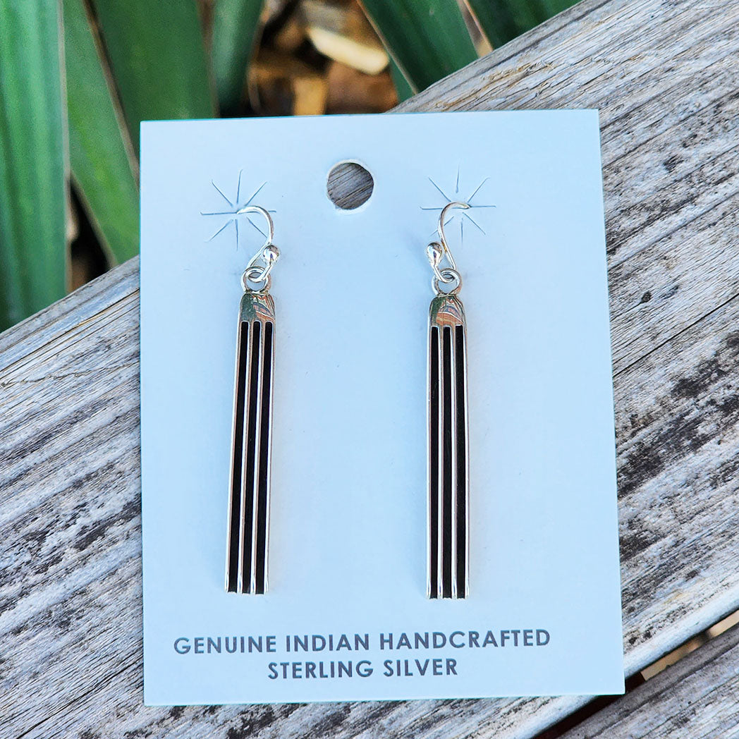 Medium Bar Earrings for Women - Minimalist Gold Hoop Earrings, Dainty & Elegant Jewelry Gift for Her - Perfect for Everyday Wear, Office, Date Night & Special Occasions