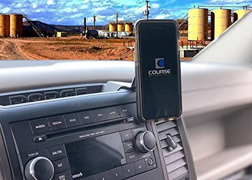 Magnetic Phone Mount for Dodge Ram 1500 2500 3500 4500 5500 (2009-2012) | DirectFit Car Phone Holder with Magnetic Charging Head (Left Side) | Perfect for GPS Navigation & Hands-Free Driving