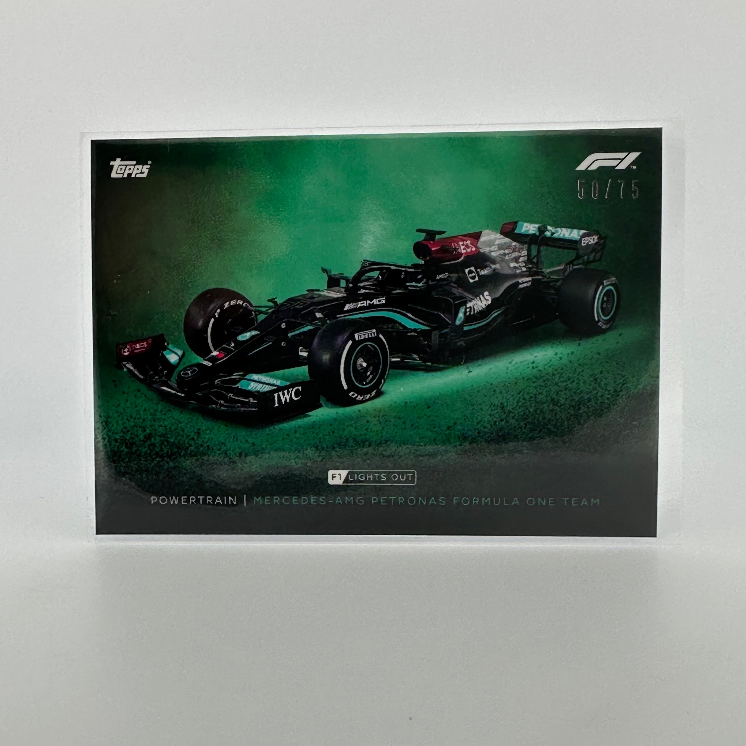 75 Mercedes AMG Petronas F1 Team Green Parallel Diecast Model Car - Collectible Racing Car Replica for Display & Gifts - Perfect for F1 Fans, Model Collectors, and Home/Office Decor