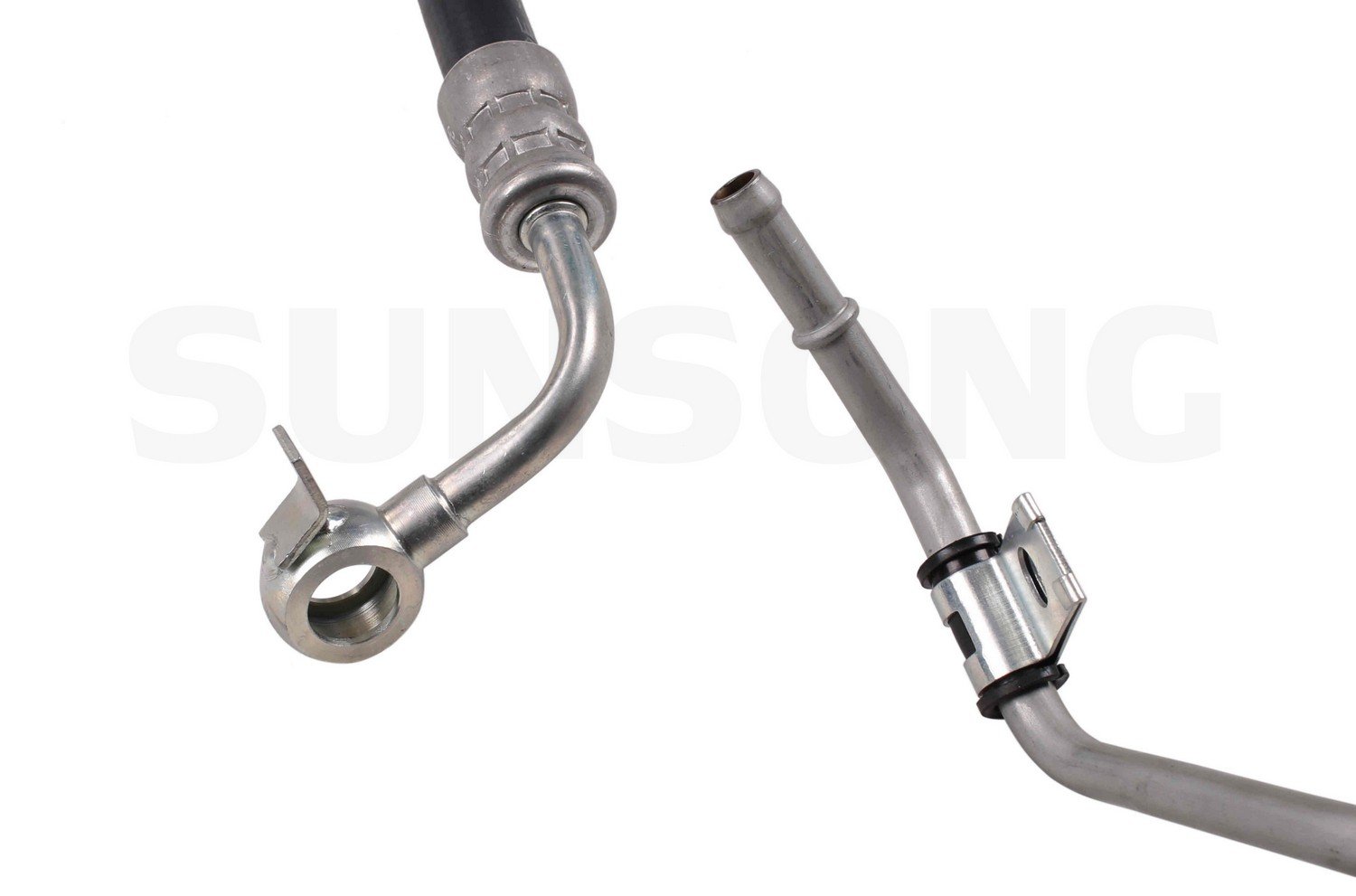 Sunsong 3401240 Power Steering Hose Assembly - High-Performance Replacement for Smooth Steering - Perfect for Chevy, GMC, Ford Trucks & SUVs