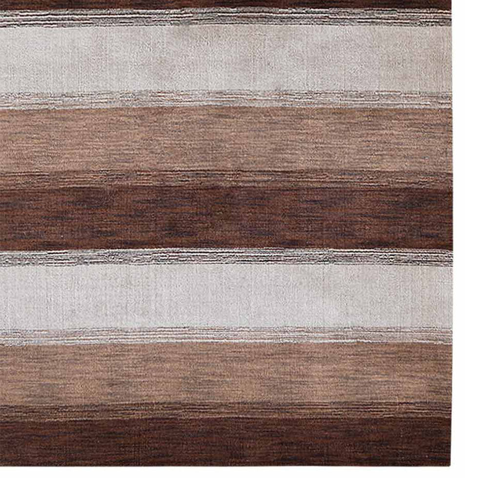 Samara Premium Hand Knotted Wool Rug - Soft & Durable Persian Style Area Rug for Living Room, Bedroom, Home Decor