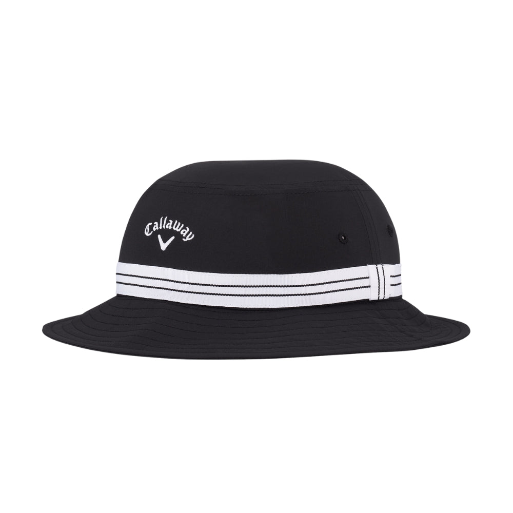 Callaway Men's Bucket Golf Hat 2025 - UV Protection & Moisture-Wicking Performance - Perfect for Golfing, Fishing & Outdoor Activities