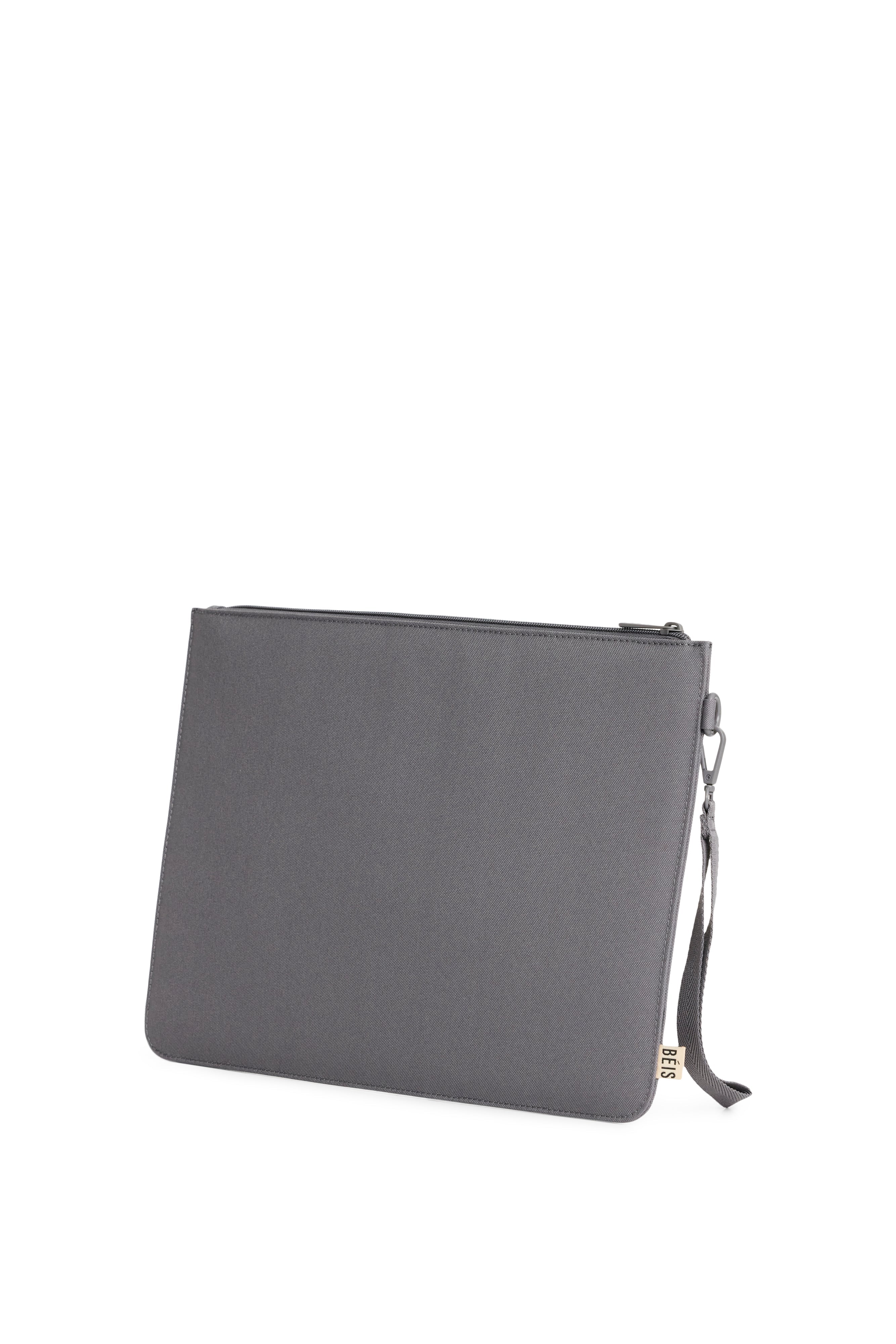 Beis Essentials Grey Laptop Sleeve - Lightweight & Protective Case for MacBook, iPad, Chromebook - Perfect for Work, School & Travel Accessories