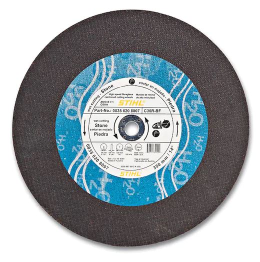 STIHL 14-Inch Diamond Concrete Cutting Disc - Heavy Duty for Masonry, Brick & Stone - Perfect for Construction, Demolition & DIY Projects
