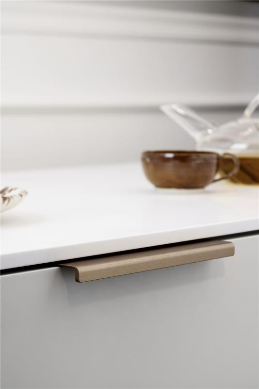 Edge Brushed Bronze Artisan Drawer Pulls - Premium Cabinet Hardware for Kitchen & Bathroom Renovation | Stylish Upgrade for Dressers, Vanities & Furniture