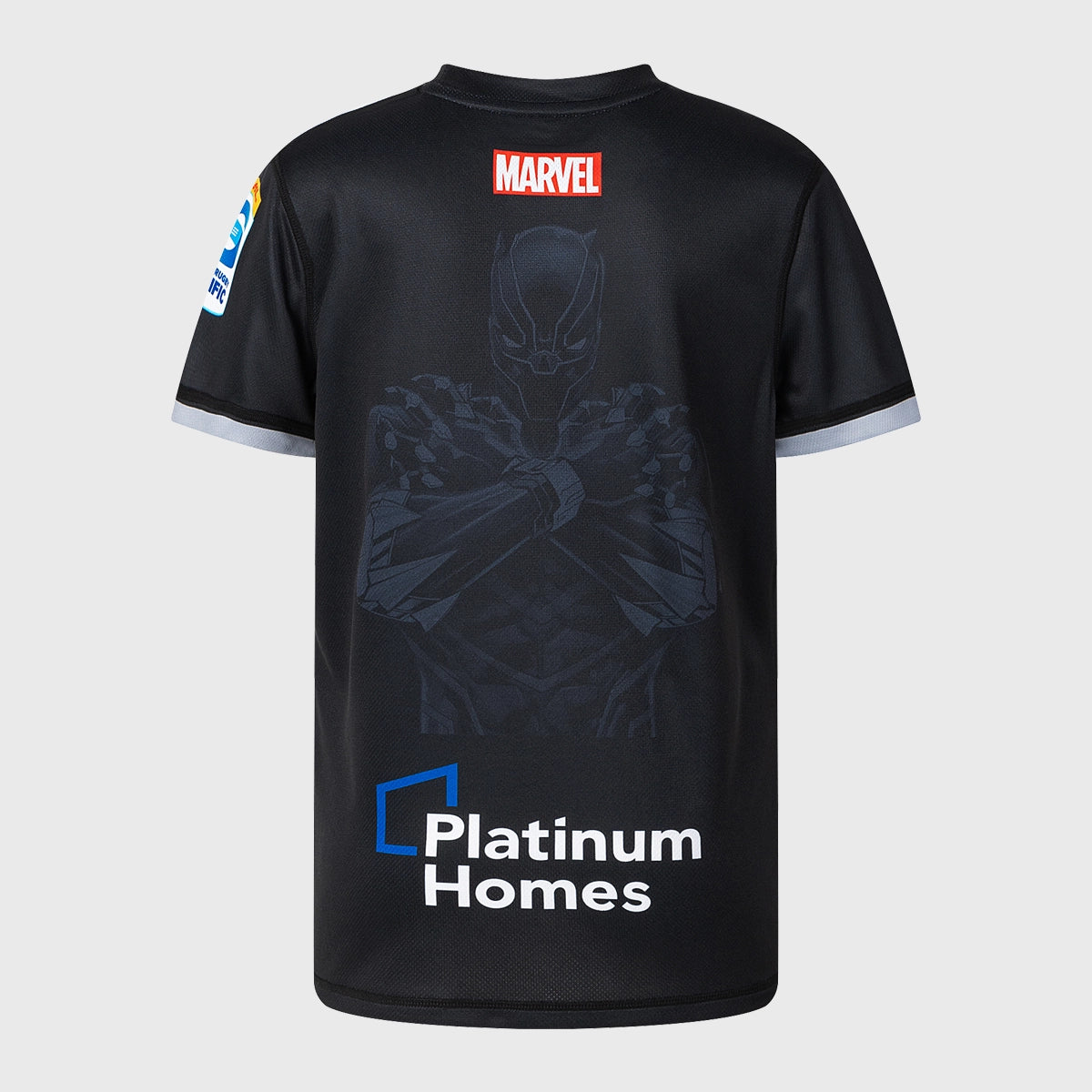 Classic Chiefs Black Panther Kids' Warm-Up T-Shirt - Soft Cotton Jersey for Football Games & School Spirit Wear