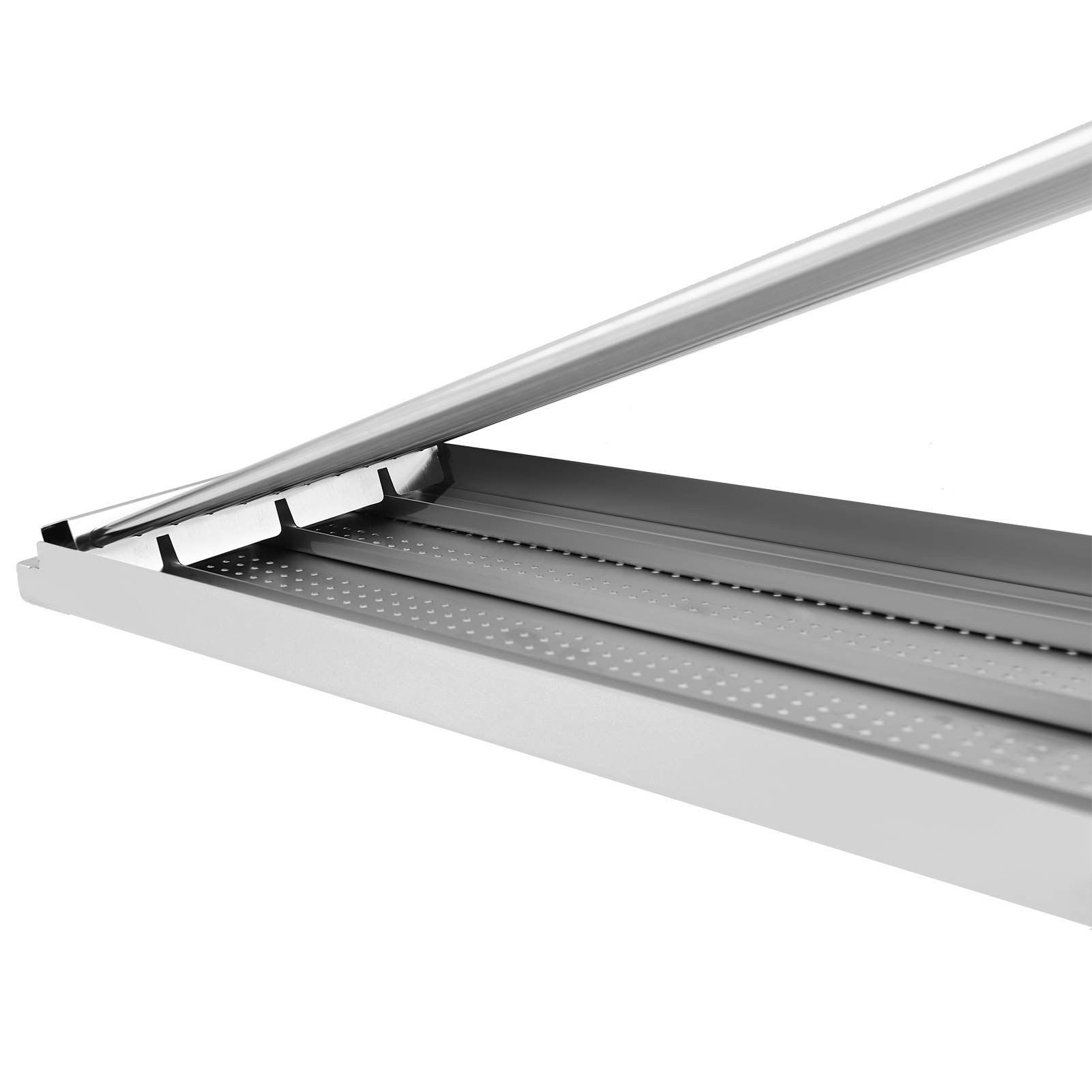 Stamped Stainless Steel Cooking Grate & Emitter Set - 18 7/16