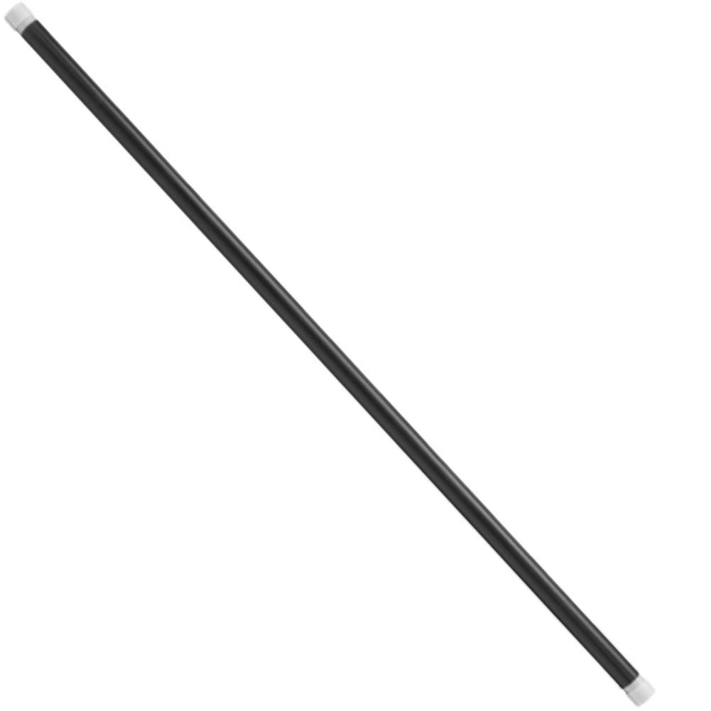 Body-Solid Rubber Padded Weighted Exercise Bar for Stretching, Physical Therapy, Yoga & Pilates - Strength Training & Muscle Toning Equipment for Home Gym Workouts