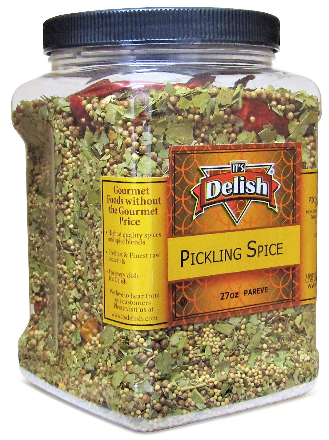 Picking Spice - 27 oz (1.6 lb) Bulk Seasoning in Jumbo Reusable Container | Perfect for Pickling, Canning & Food Preservation