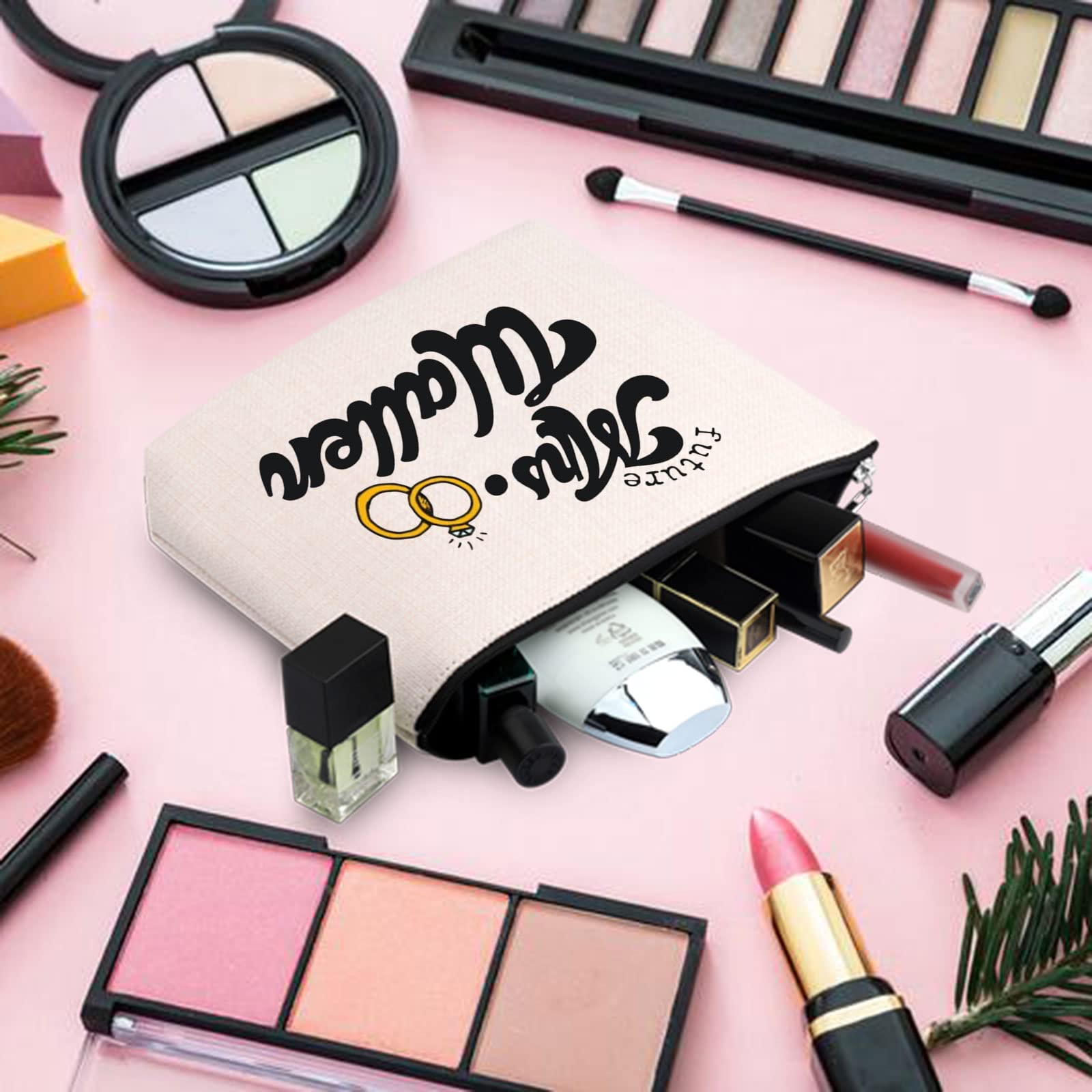 TOBGB Funny Country Music Themed Makeup Bag - Perfect Gift for Music Lovers, Album-Inspired Cosmetic Pouch - Great for Travel, Concerts & Everyday Use