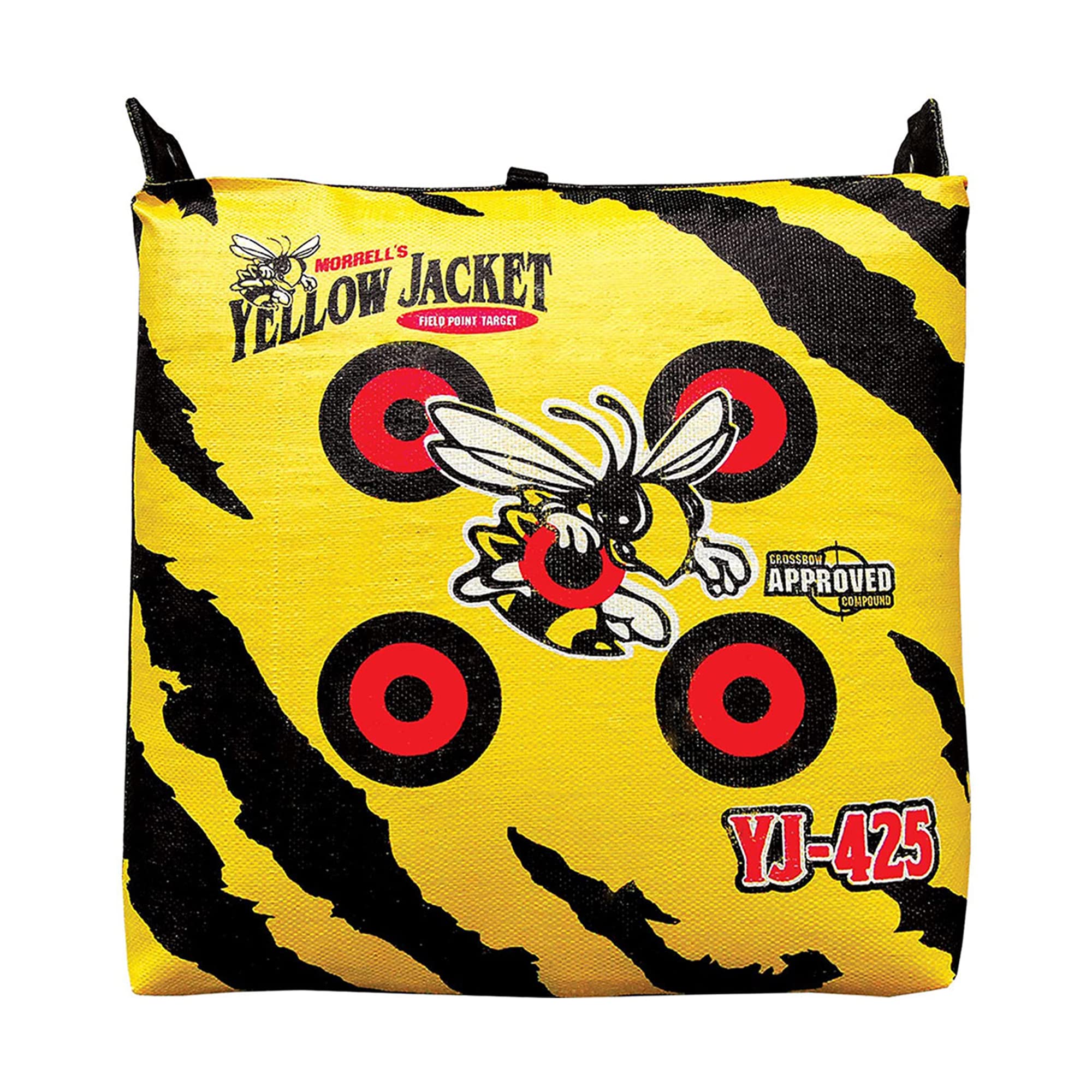 Morrell Outdoor Field Point Archery Target - 30 Inch Yellow Bag with Stand for Range Practice & Hunting | Perfect for Backyard Training, Competition Shooting & Outdoor Archery Practice