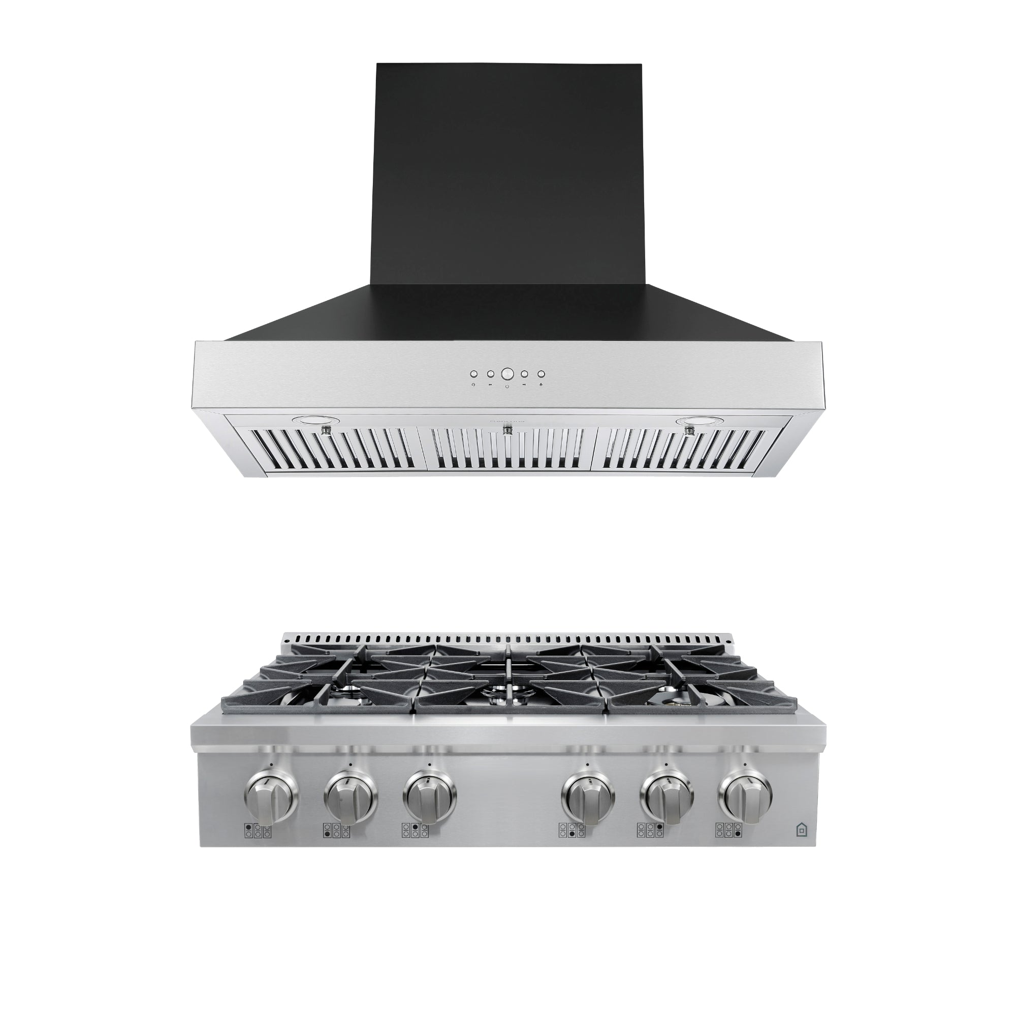 Ancona 2-Piece Kitchen Appliance Set - 36