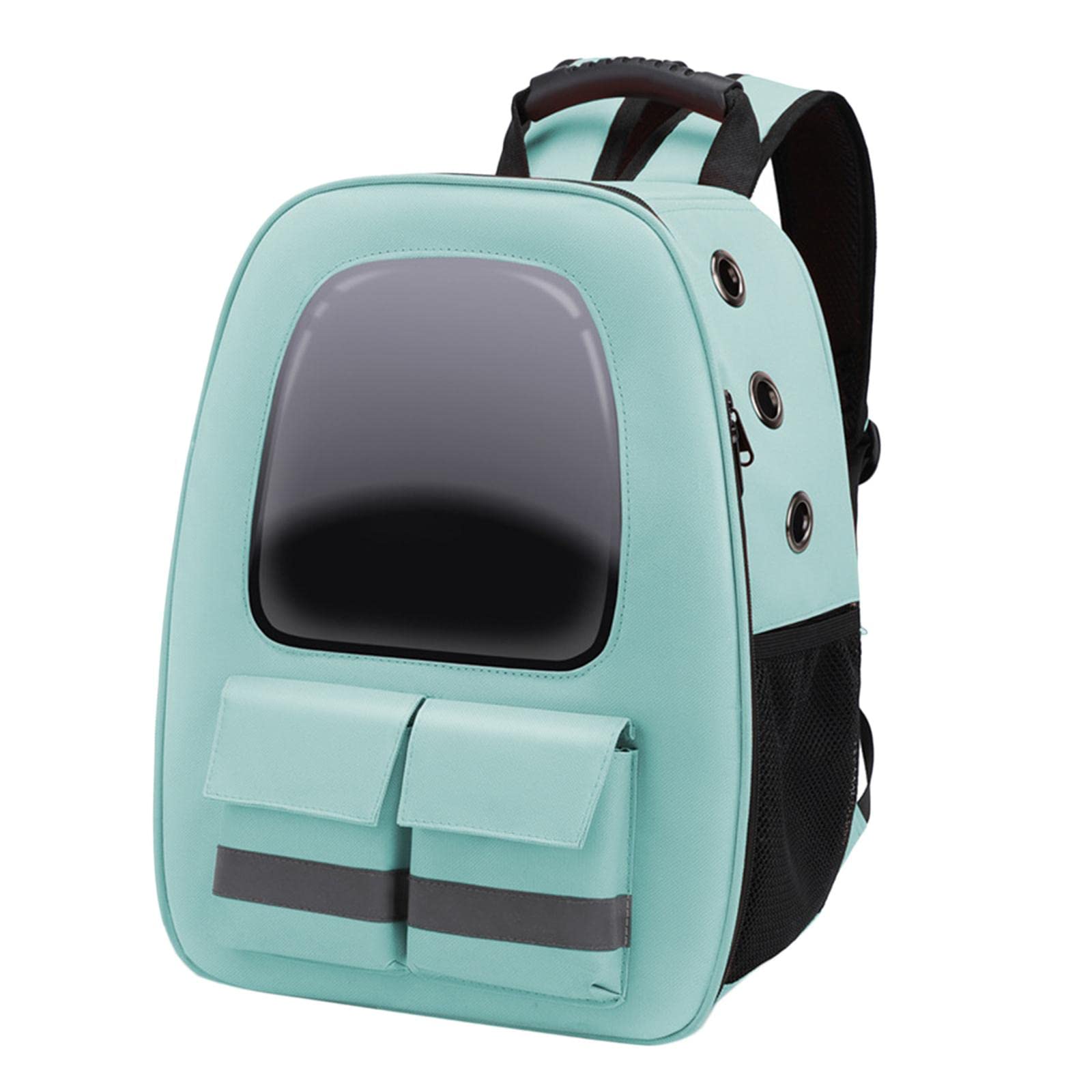 Enakshi Airline Approved Cat Carrier Backpack - Transparent Pet Travel Backpack for Small Dogs & Cats, Lightweight & Durable for Outdoor Adventures, Hiking, Camping & Road Trips