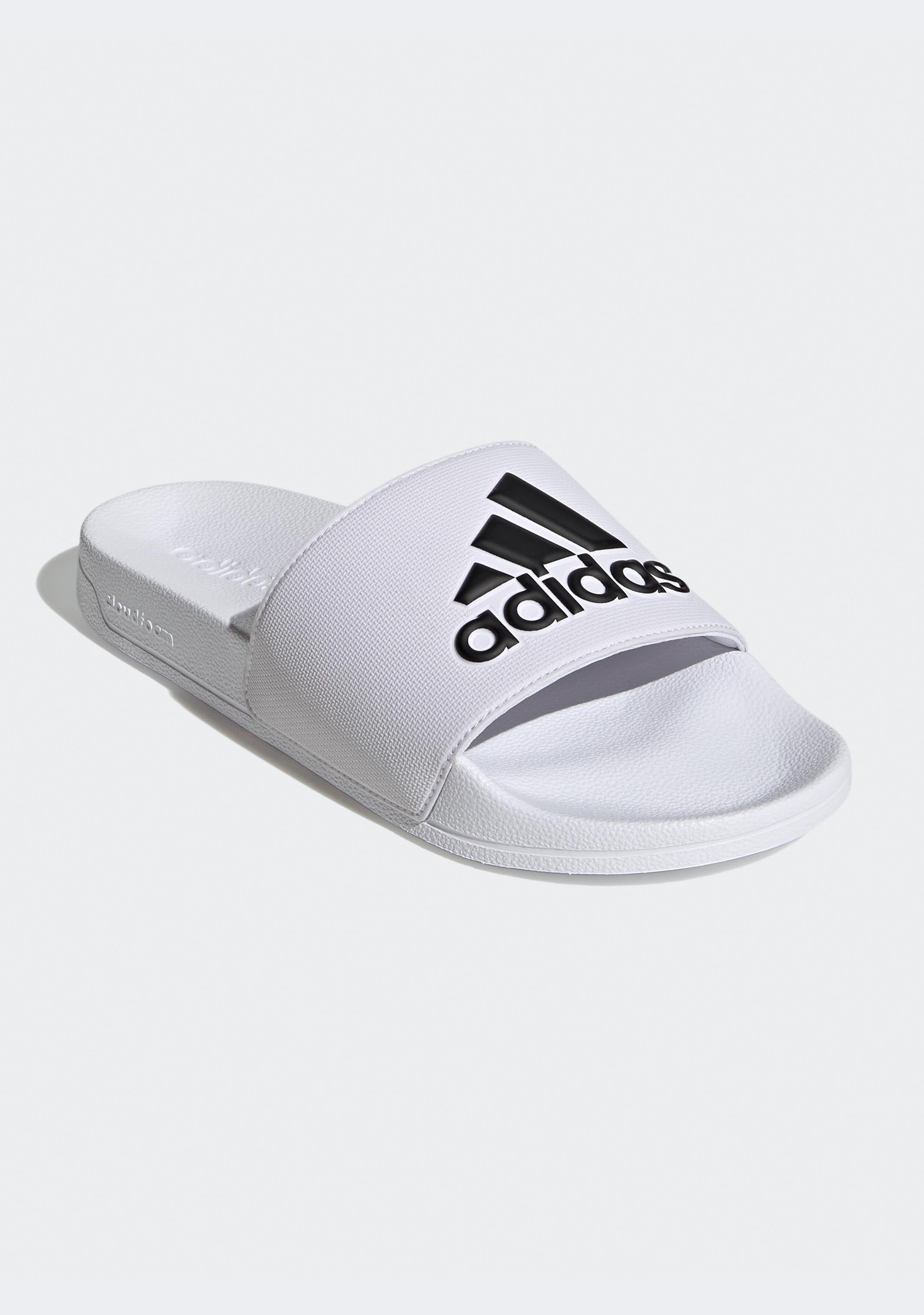 Adidas Men’s Adilette Comfort Slide Sandals - Lightweight Shower Shoes for Pool, Beach, Gym & Home Use