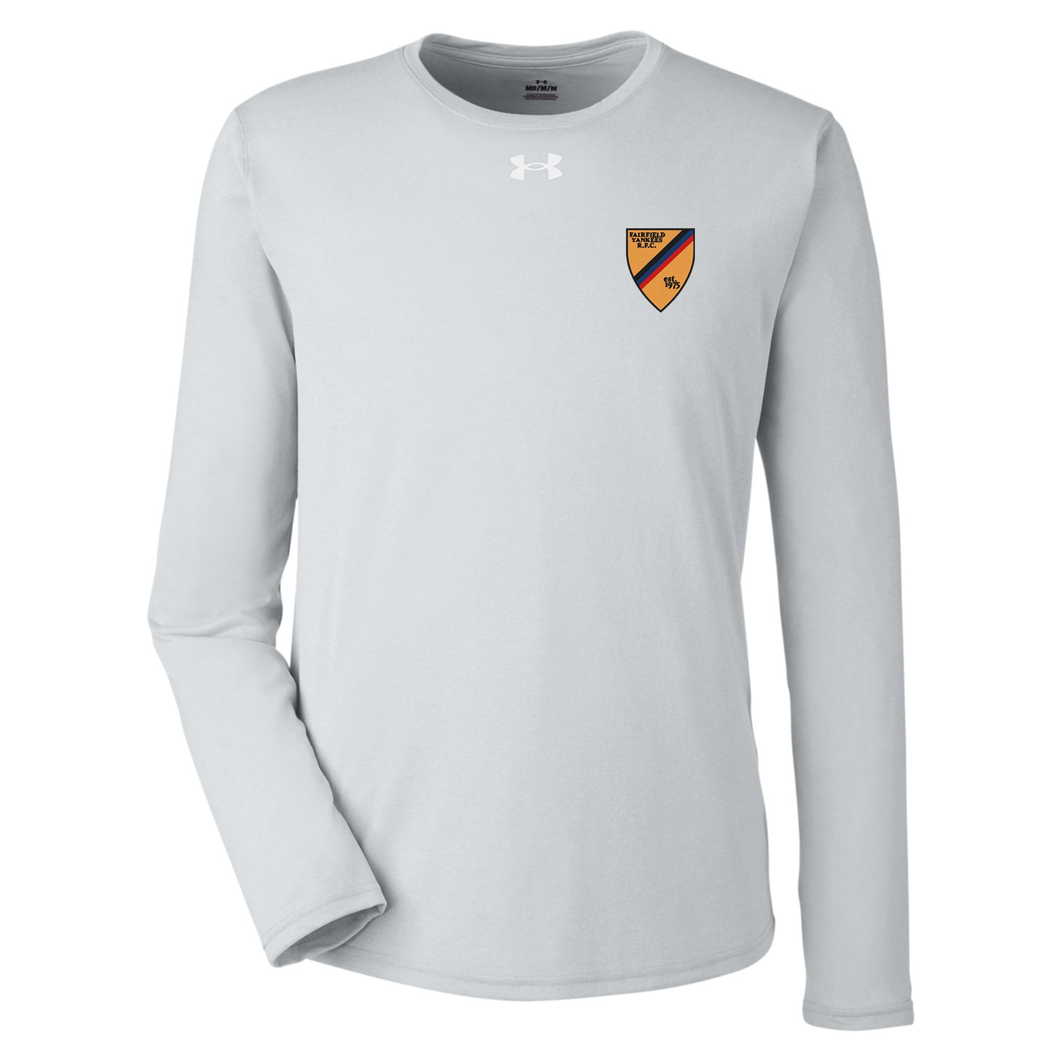 Fairfield Yankees RFC UA Team Tech Long Sleeve T-Shirt - Moisture-Wicking Performance Shirt for Rugby & Training - Perfect for Sports, Workouts, and Casual Wear