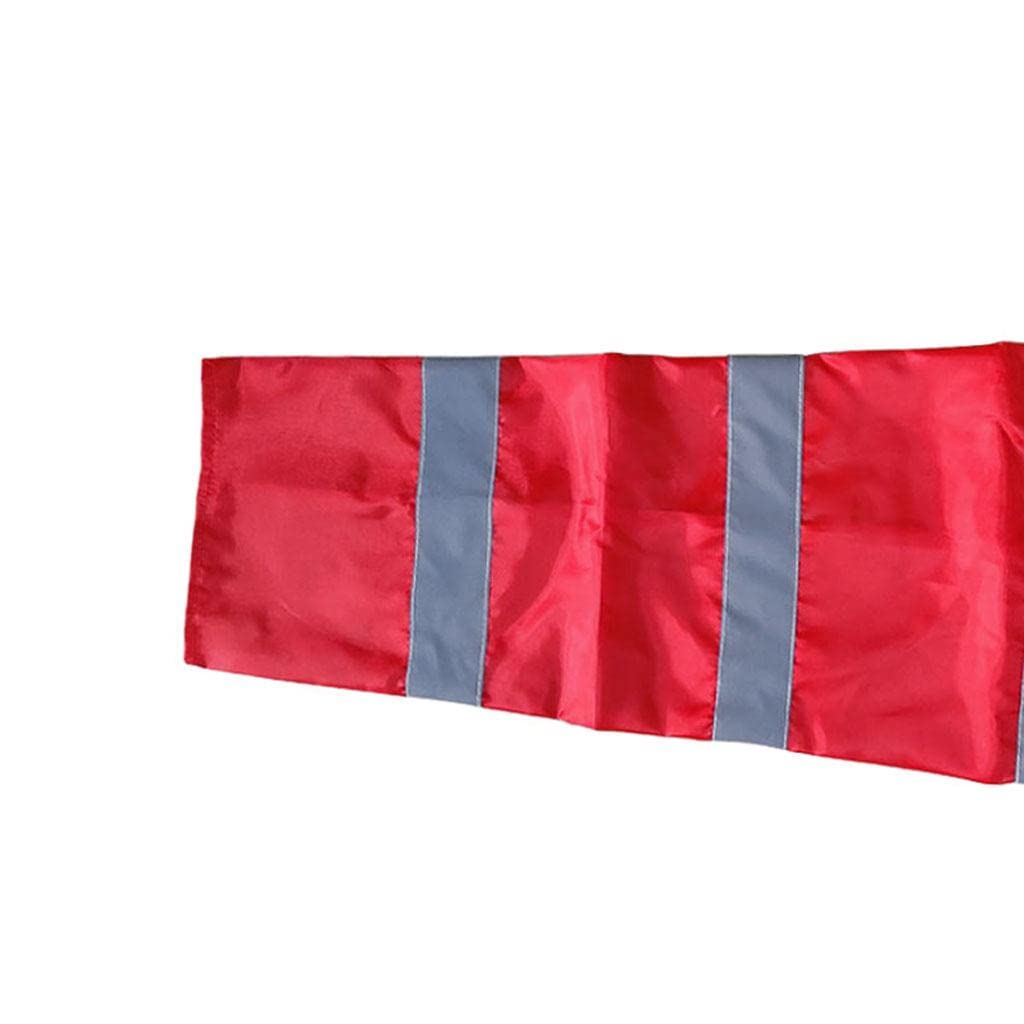 TOG Aviation 80cm Airport Windsock - Wind Direction Indicator for Outdoor Parks, Gardens & Airfields - Durable Weatherproof Wind Sock Bag - Perfect for Home Garden Decor, Aviation Enthusiasts & Wind Measurement