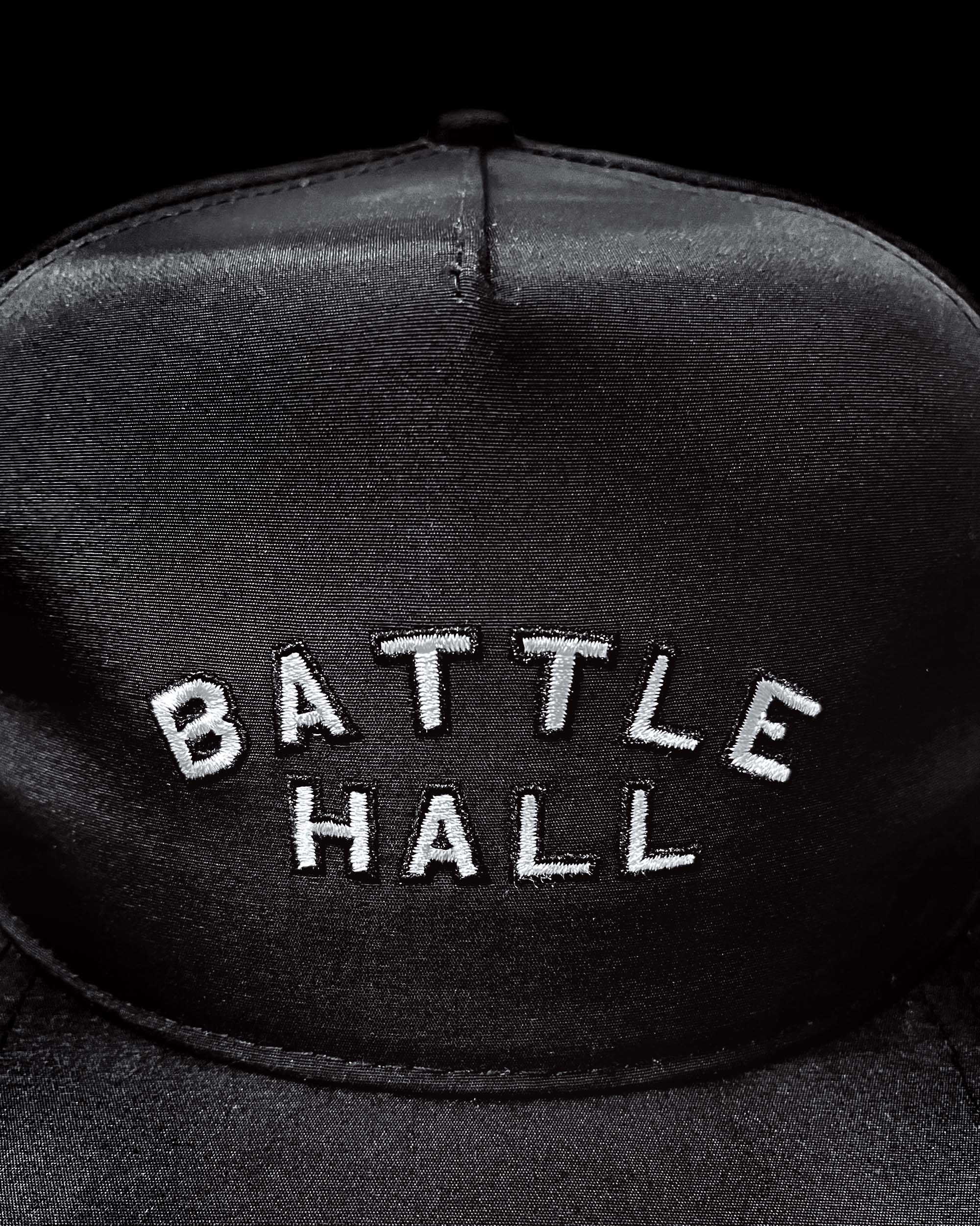 BATTLE HALL Lightweight Snapback Hat - Adjustable Baseball Cap for Men & Women (Black) | Perfect for Casual Wear, Sports & Outdoor Activities
