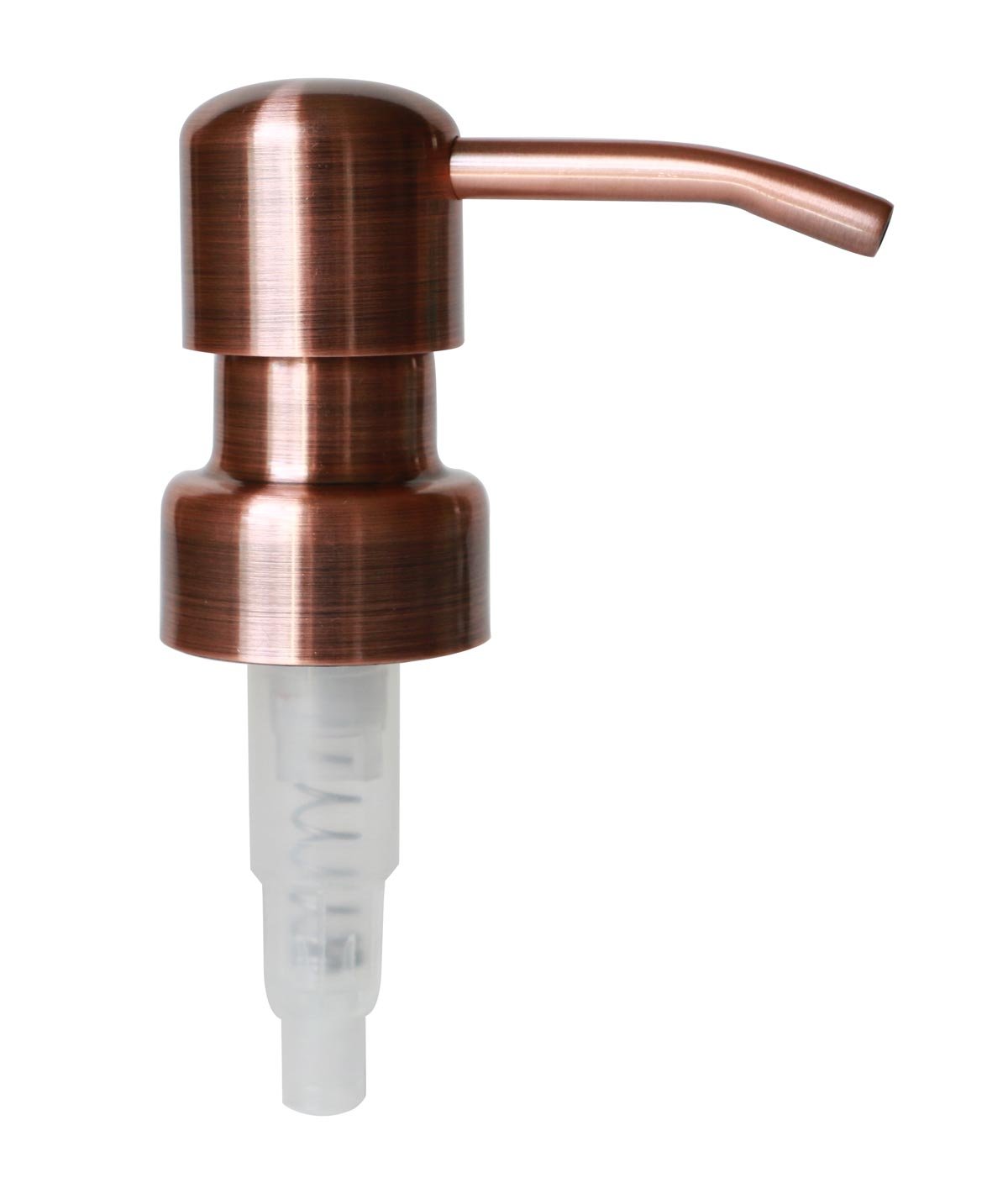 Premium Copper Soap & Lotion Dispenser Pump - Elegant Bird Head Design - 1 Pack - Perfect for Bathroom, Kitchen & Luxury Home Decor