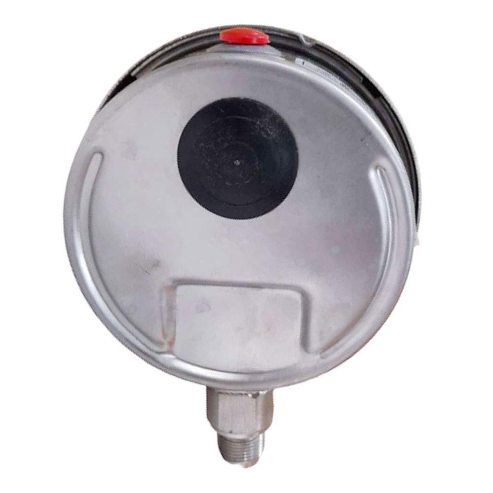 Baumer Vacuum Gauge 0 to -760 mmHg, 4 Inch Industrial Dial for Vacuum Pumps & Steam Plants - Perfect for HVAC Systems, Laboratory Equipment, and Industrial Process Control by INSTRUKART