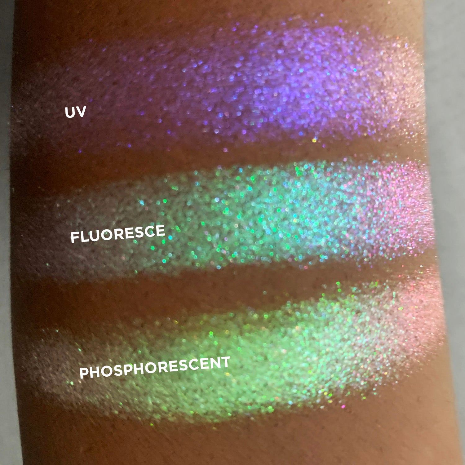 Fluoresce Series 2 Iridescent Multichrome Eyeshadow - Long-Lasting Pigmented Makeup for Party, Cosplay & Special Occasions